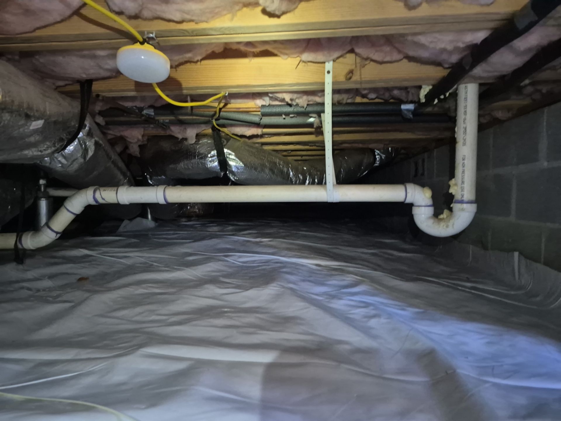 Project in Williamsburg by Patriot Crawl Space Repairs