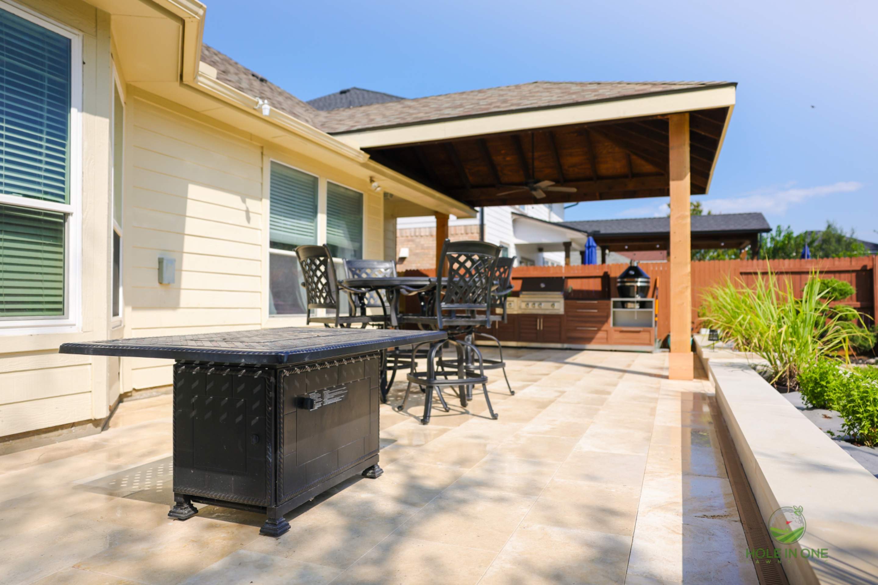 Buffalo Crossings, Cibolo Tx.  by Hole In One Lawns, LLC