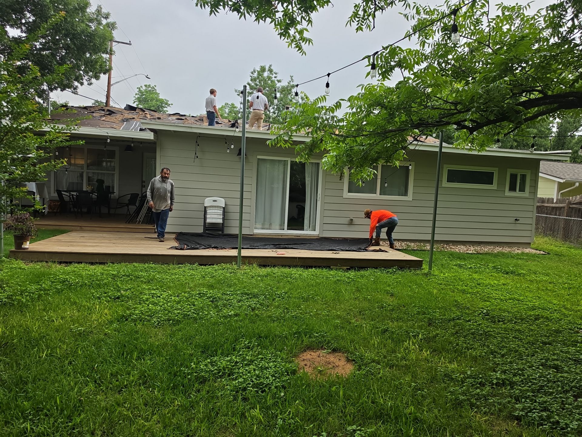 Three differnt roofs on one house... ONE ROOFER by REPS OF TEXAS