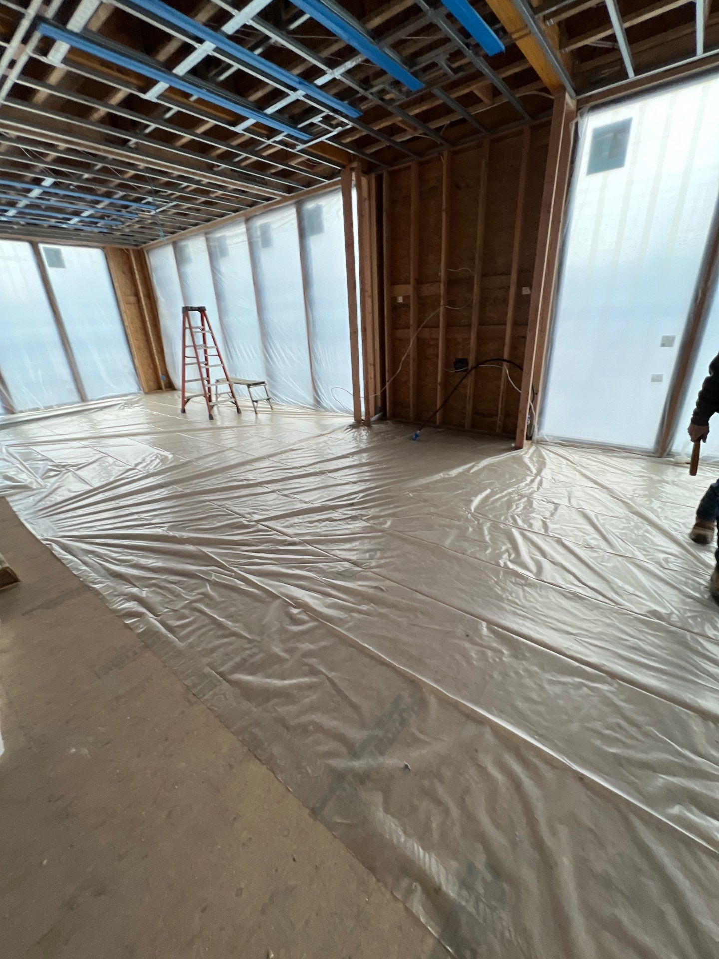 New Construction using Closed Cell Spray Foam by NYS Foam & Energy