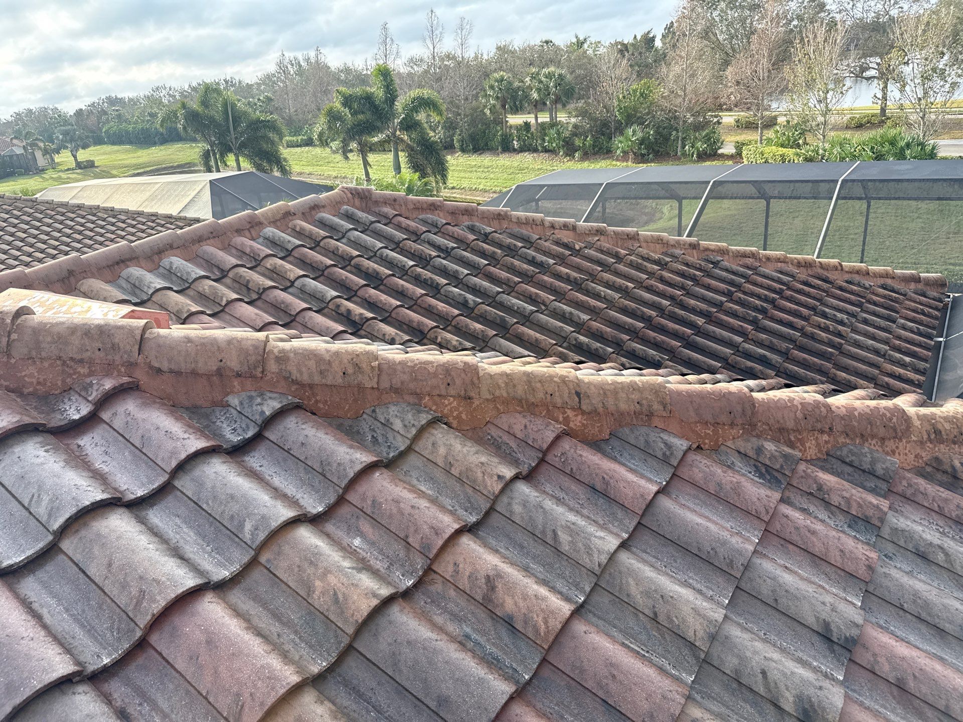 Paver Pool Deck, Driveway & Concrete Tile Roof Cleaning in River Strand, Bradenton, FL | Sunshine AquaWash by Sunshine AquaWash