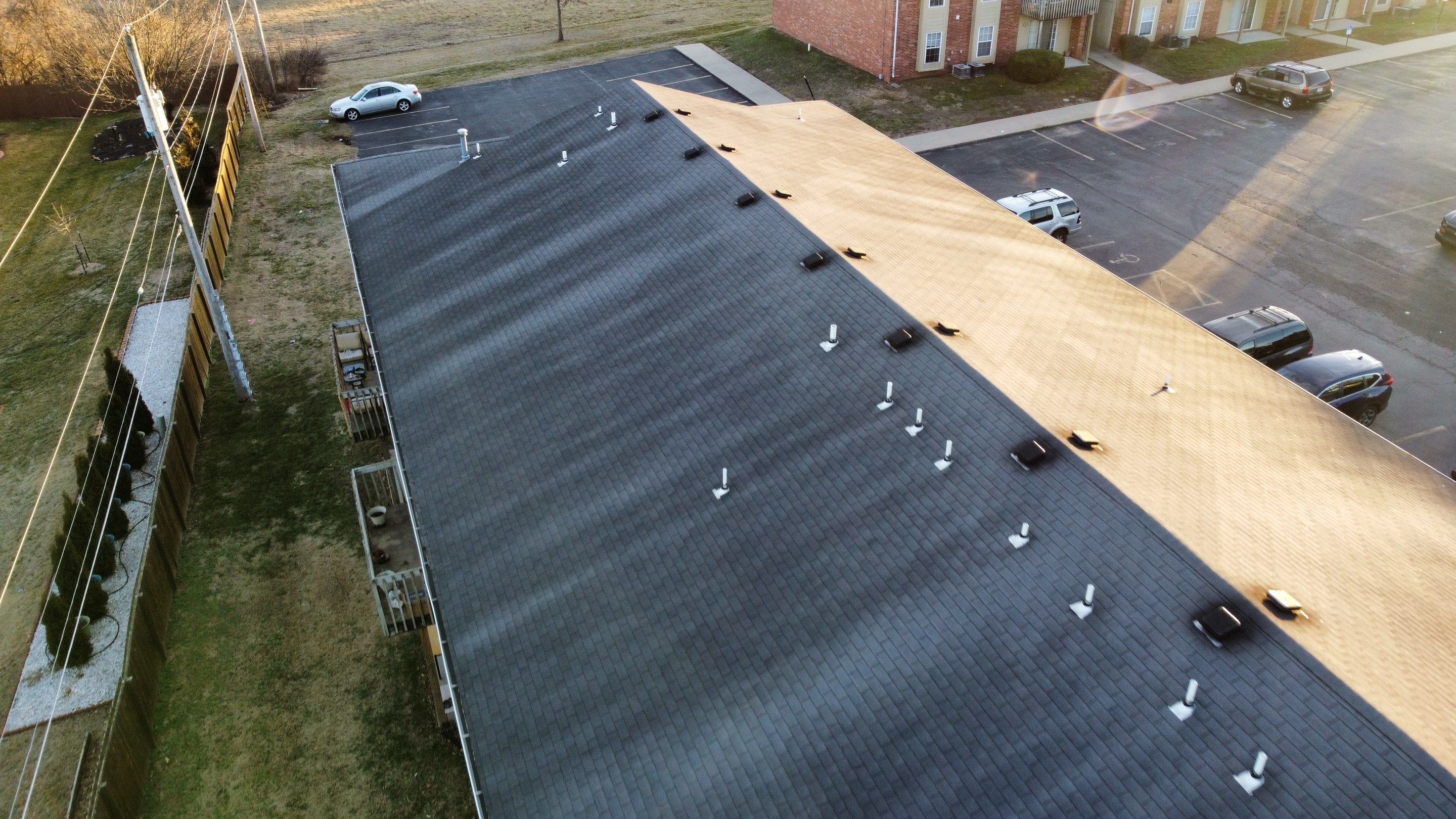 Commercial Shingle Install - IKO Dynasty Color Appalacian by Titan Commercial & Residential Roofing 