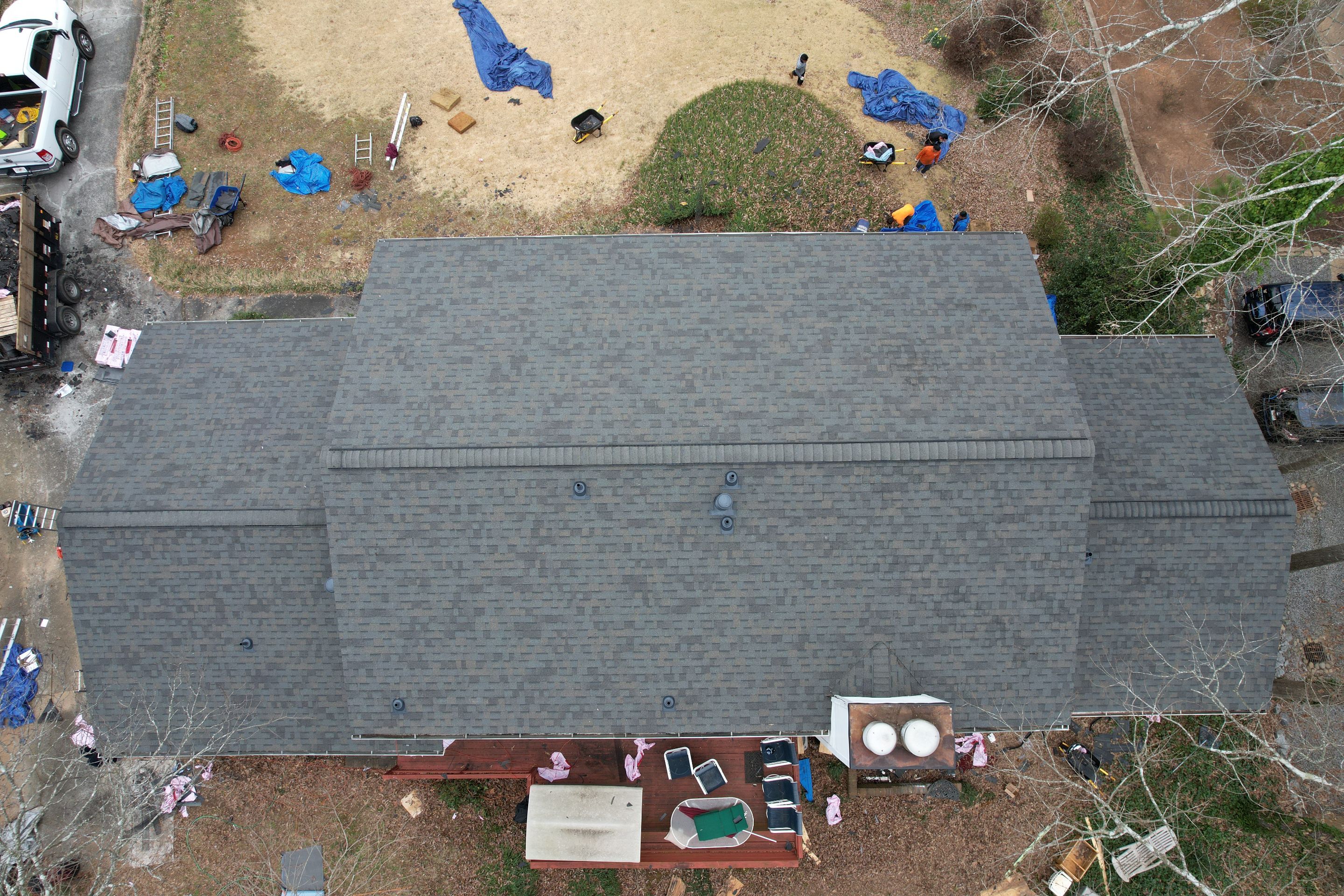 Residential Roofing Installation using Owens Corning by Inspector Roofing and Restoration