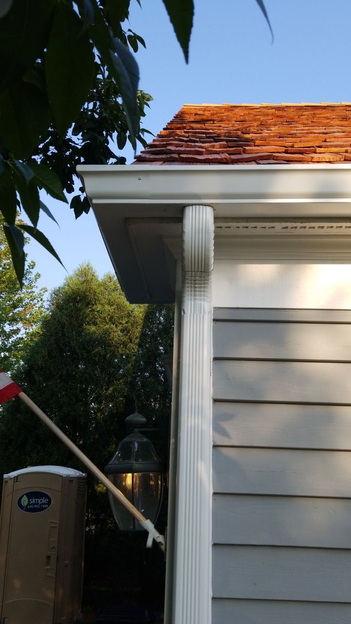 Cedar Roof Installation in Lake Forest by Custom Installations, Inc.