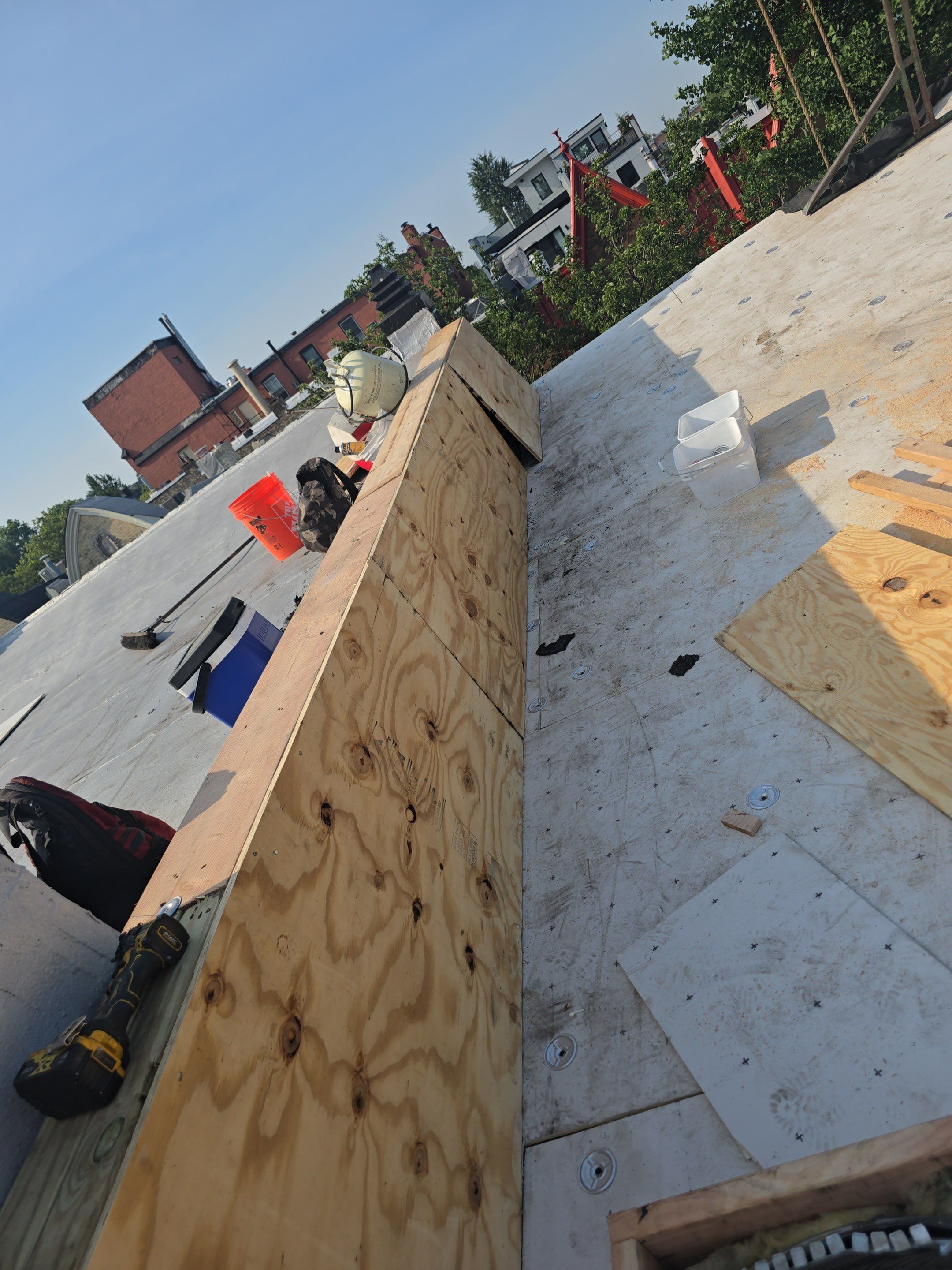 Roof replacement by Philadelphia Quality Roofing