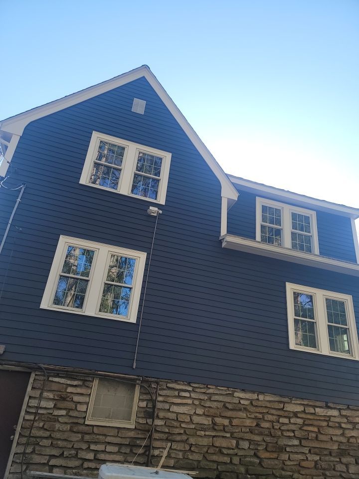 Siding Installation using James Hardie by UBrothers Construction