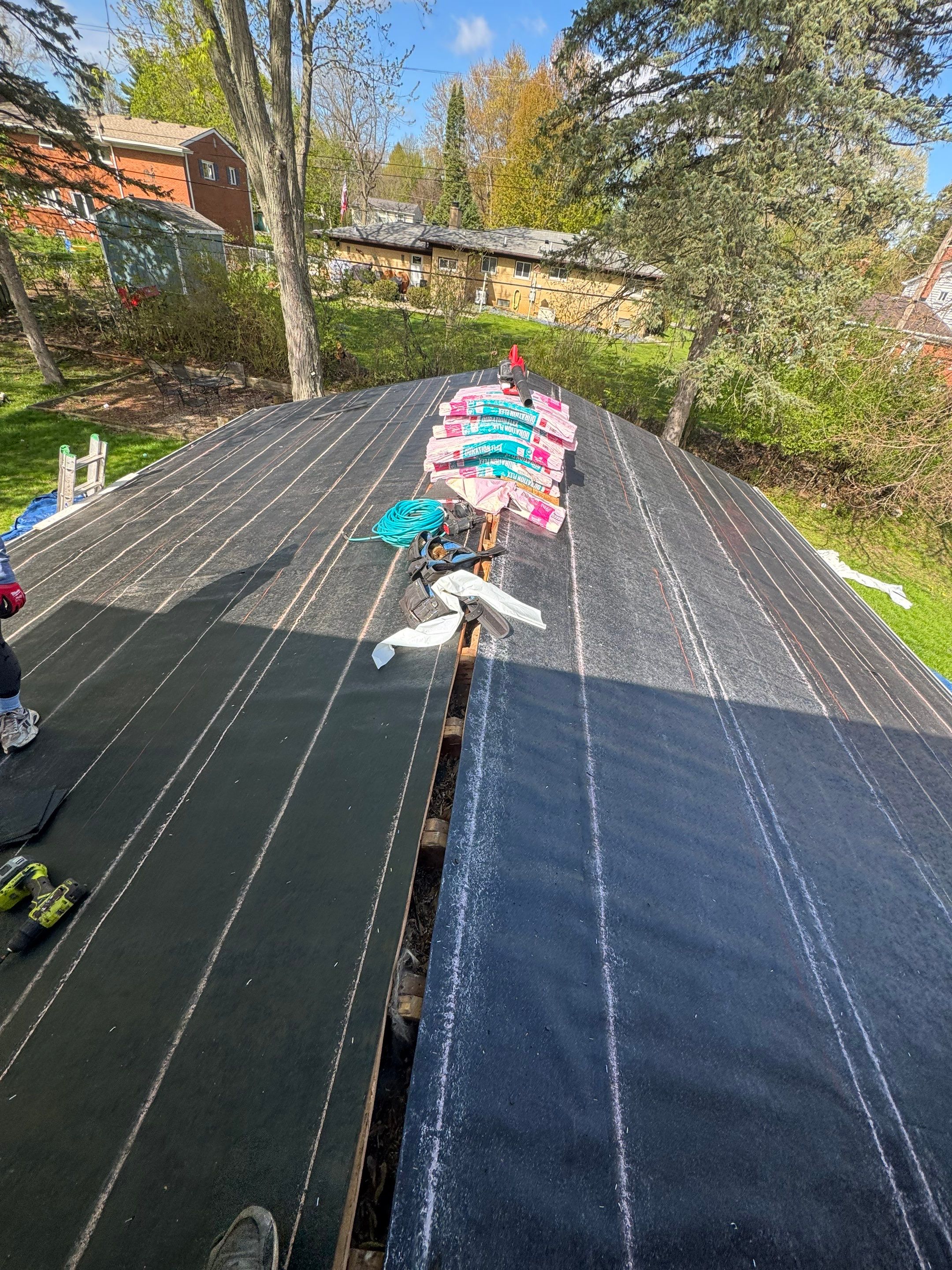Roof Replacement using Owens Corning Tru Definitions by 180 Contractors