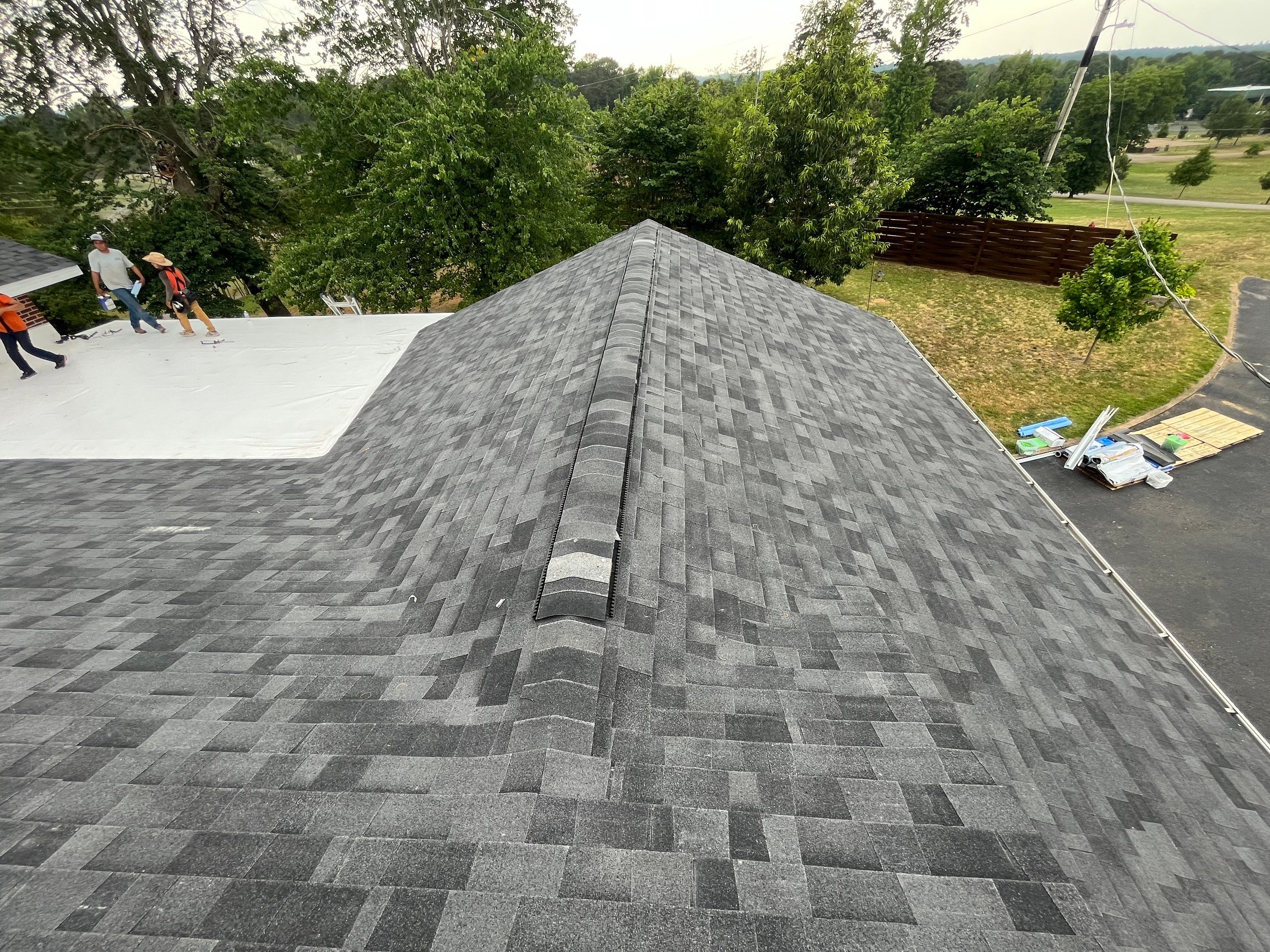 Residential Shingle Reroof using Malarkey Vista by Hostetler Roofing