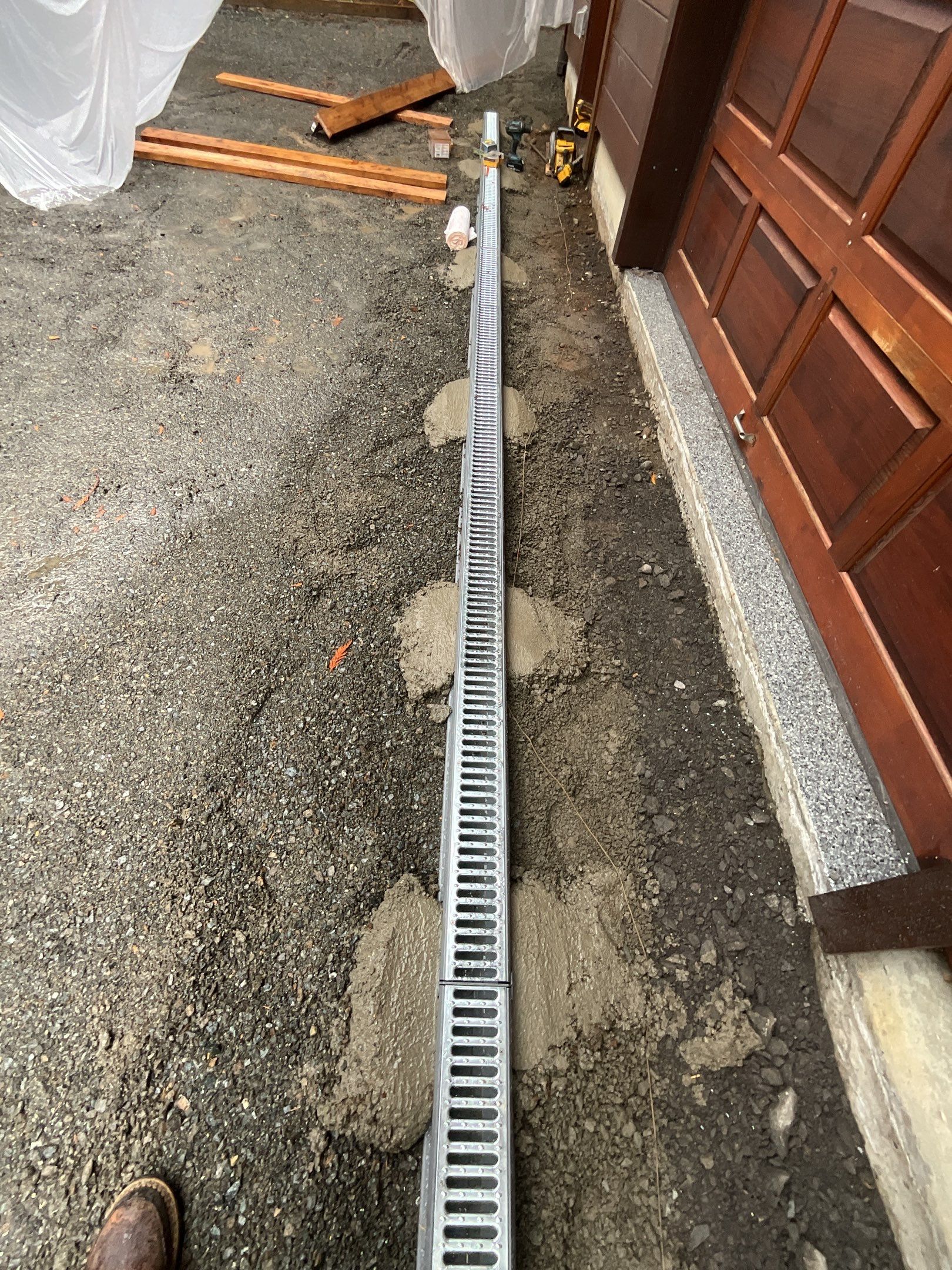 Pia | Custom Concrete Driveway, Walkway & Floating Steps by Jireh Asphalt & Concrete Inc 