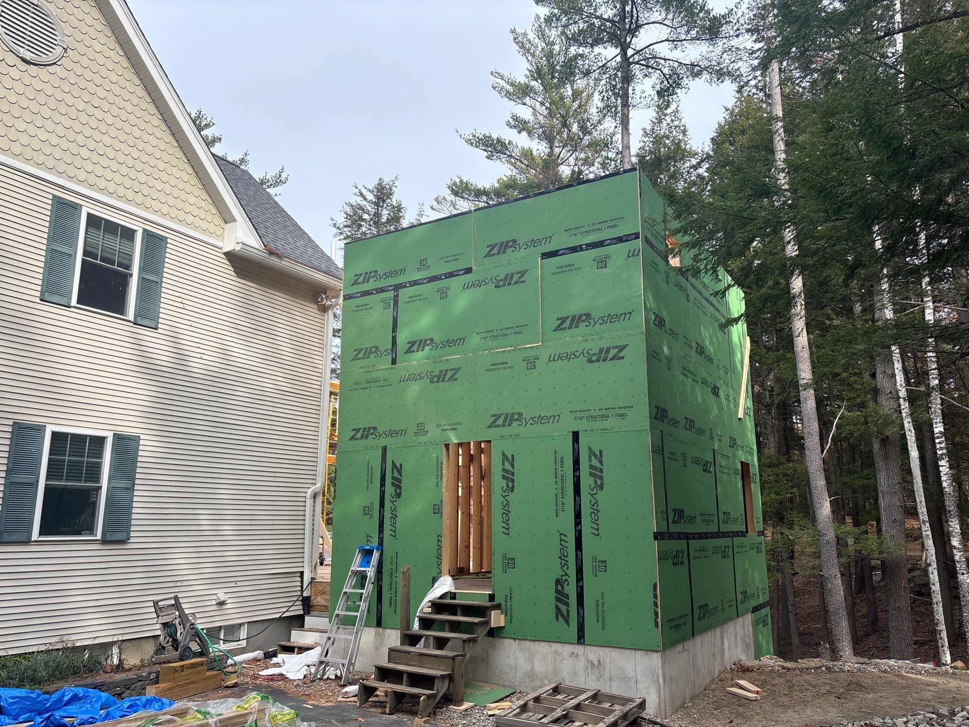 🏡 Residential Addition – Wakefield, NH by Tall pine roofing