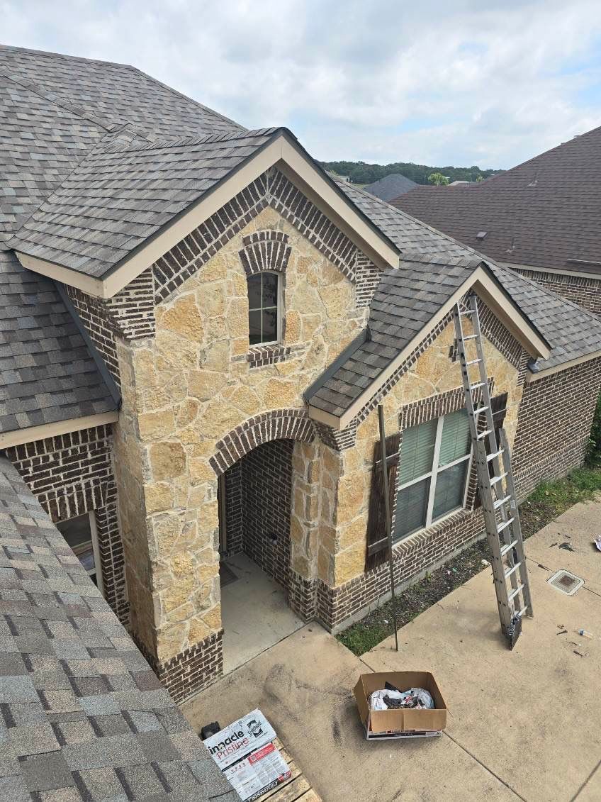Residential Roofing Installation using ATLAS Pinnacle Pristine Shingles by Harvey Roofing & Construction