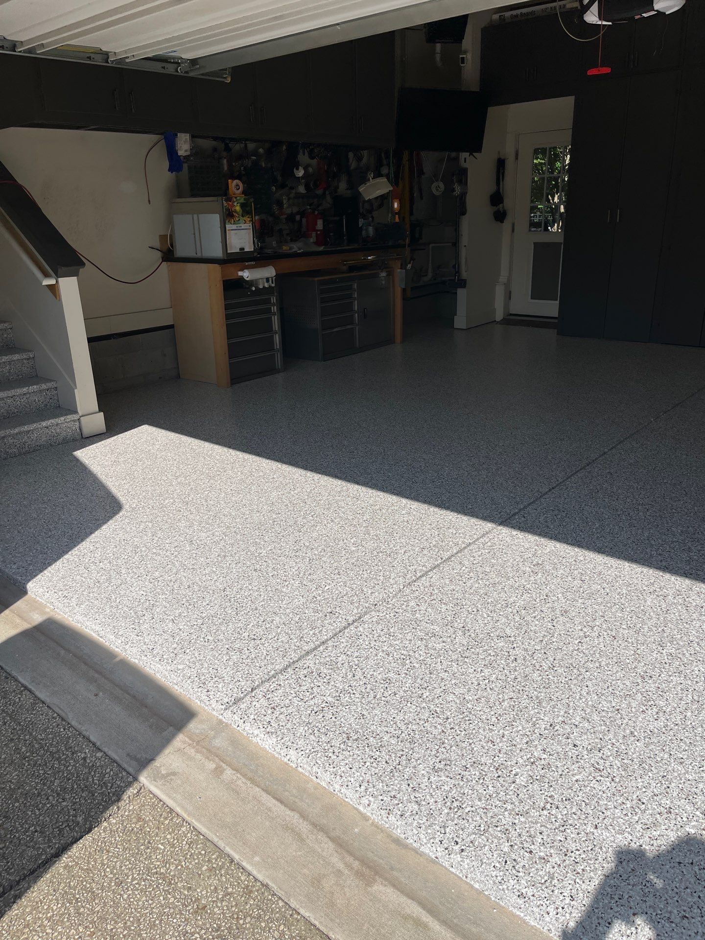 Garage Floor Coating using Coyote by My Garage Floor Guys