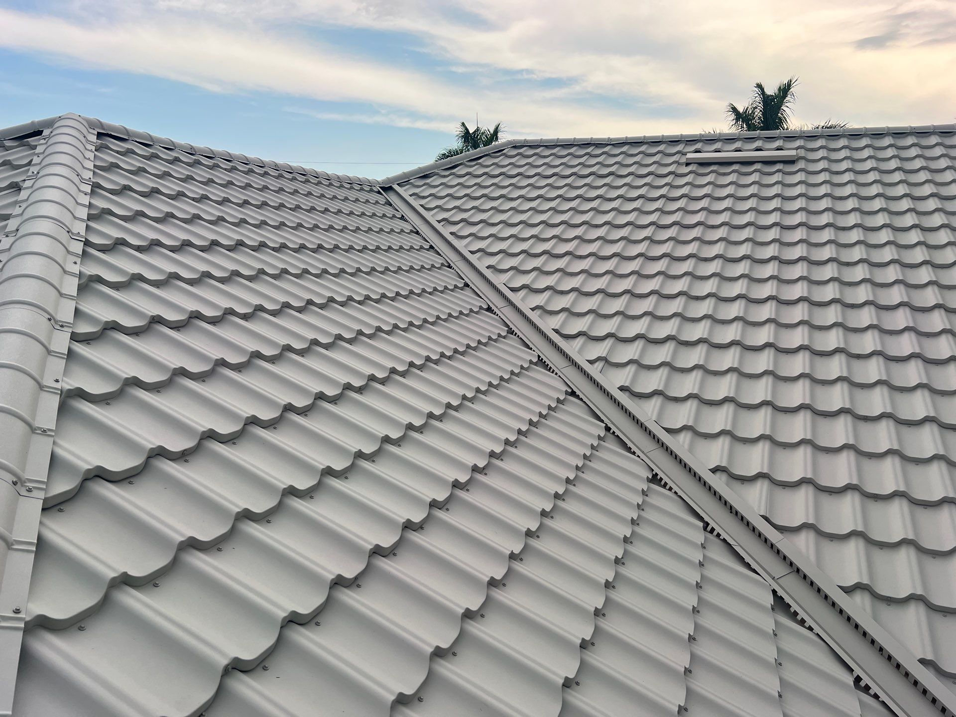 Worthouse Metal Tile  Roof- Atlantic Sand  by Durabilis Roofing INC