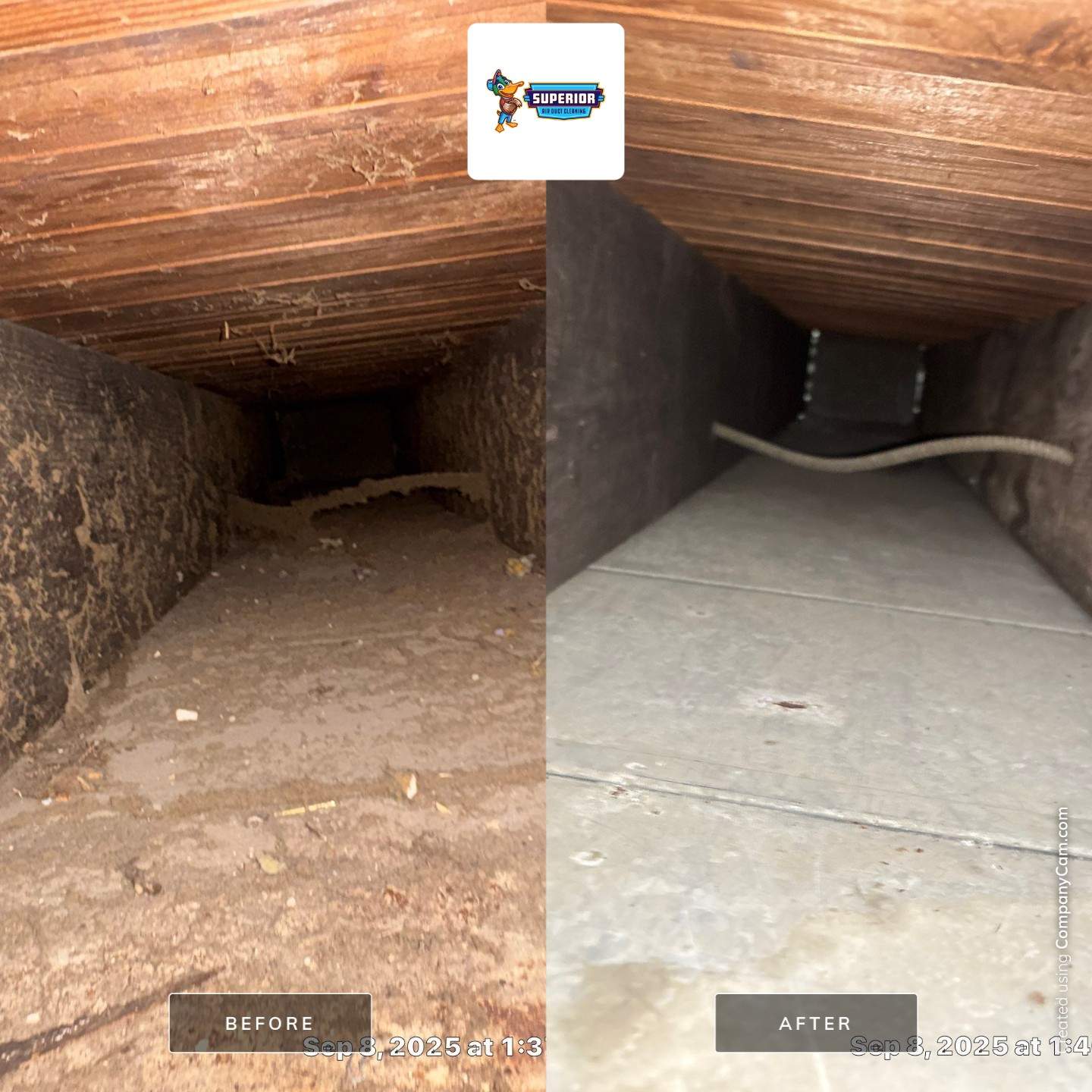 Air Duct Cleaning With a Vacuum Truck in Baden, PA by Superior Air Duct Cleaning