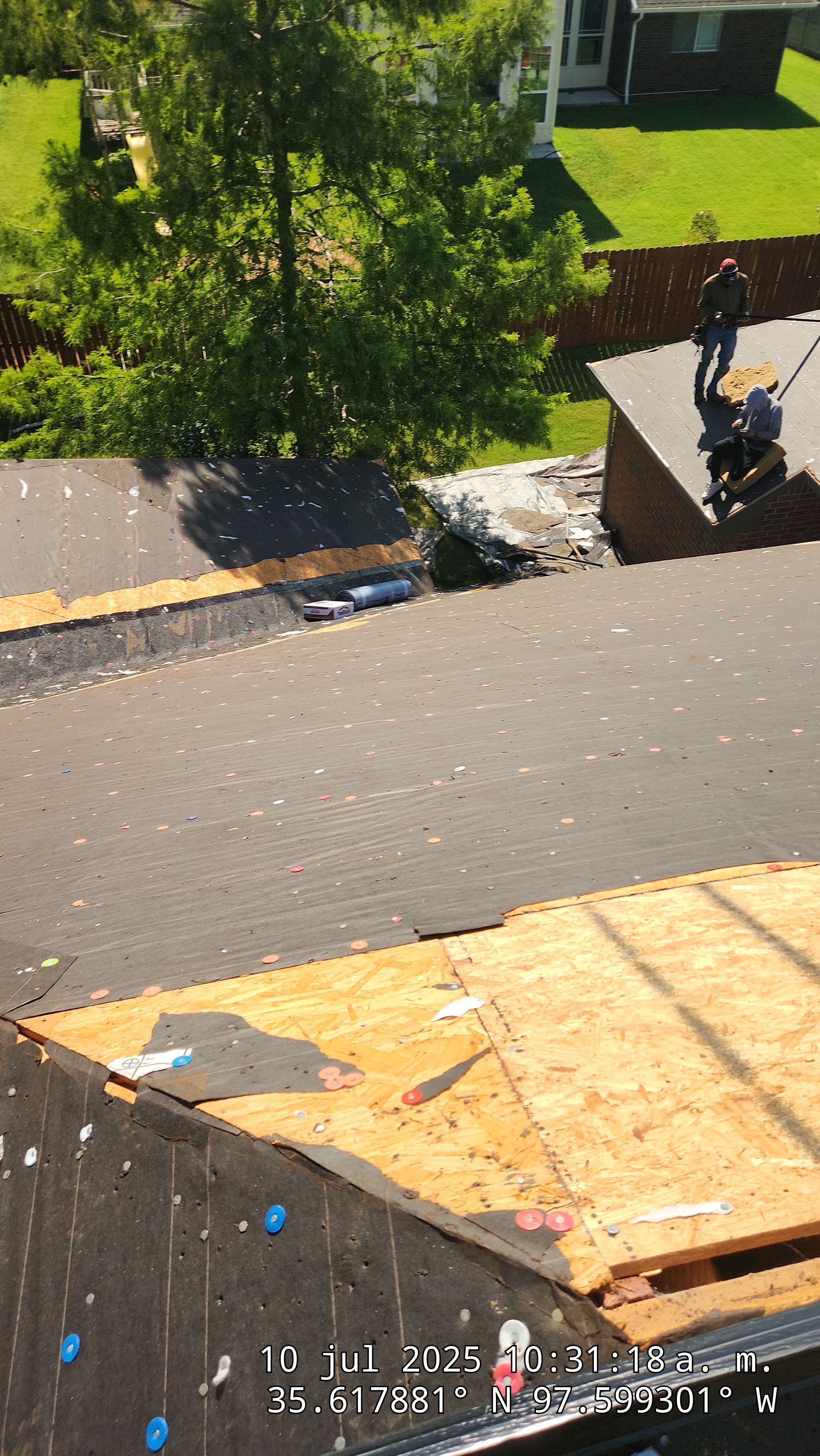 Residential Roofing Installation using GAF by Castillo Roofing