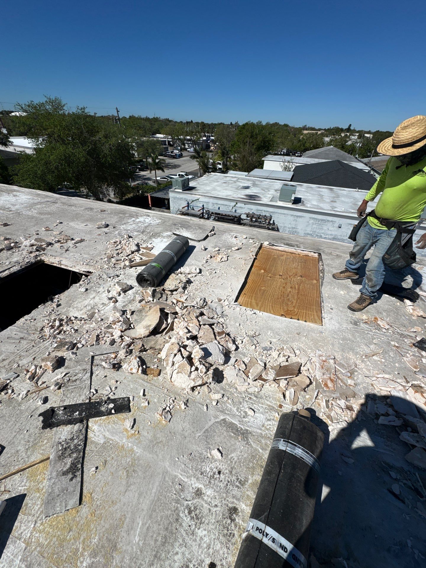 Project in St. Petersburg 33713 by Mitchell Roofing Company LLC