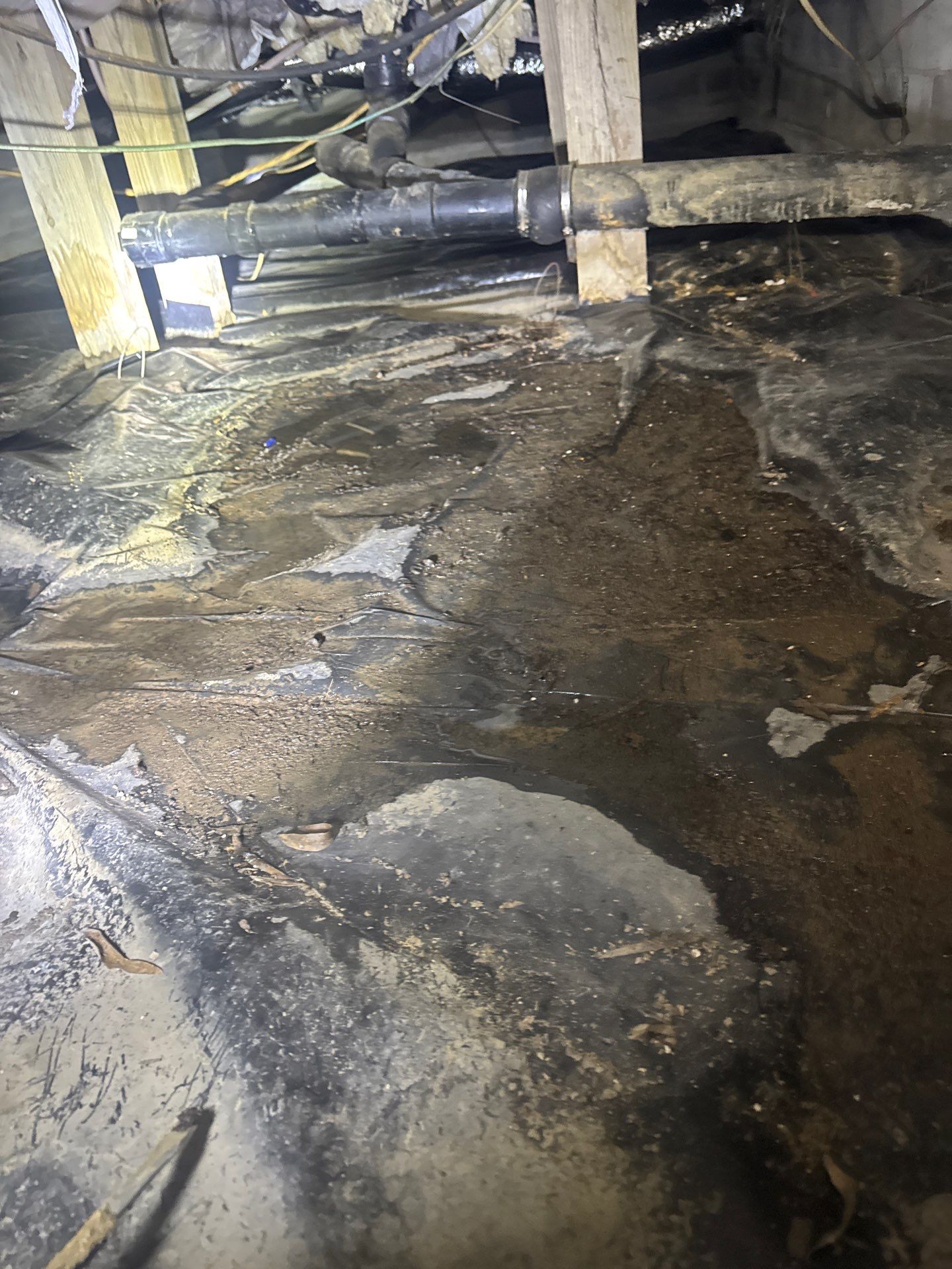 Project in Spring Grove by Patriot Crawl Space Repairs