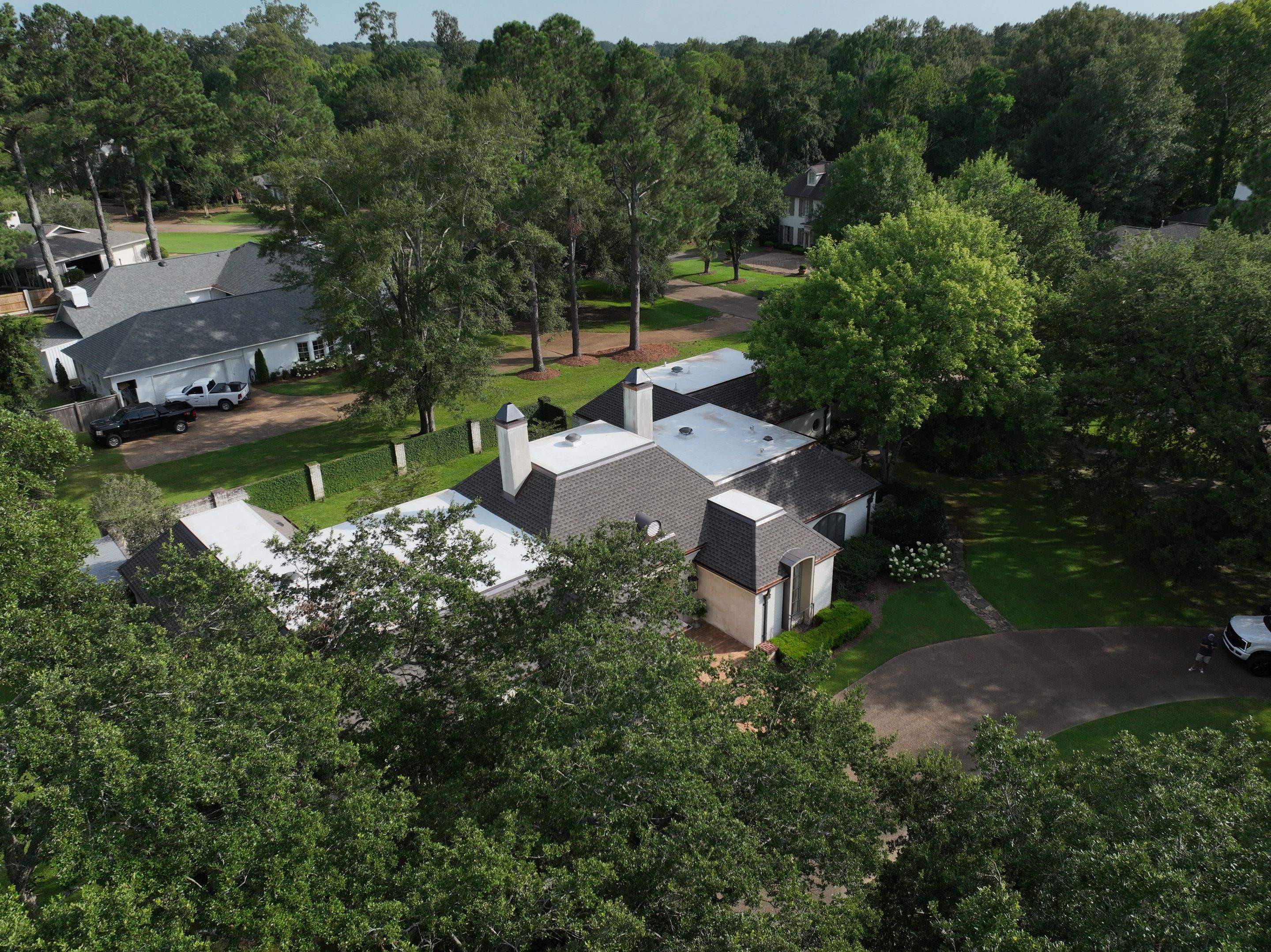 Residential Roofing Installation using Copper Drip Edge by Elite Roofing & Gutters
