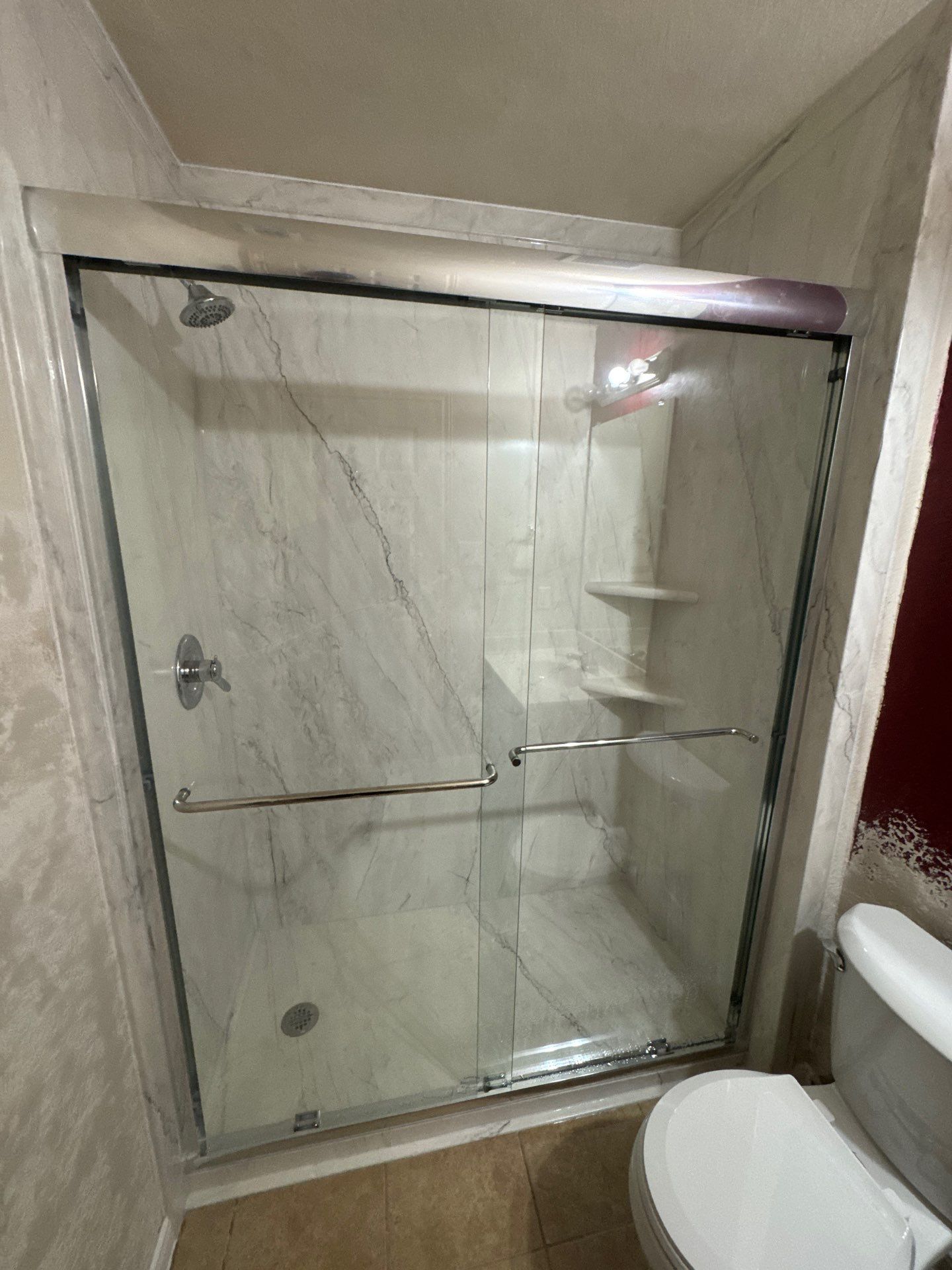 Tub to Walk in Shower in Seguin by Lane Lauritsen - The Hill Country, Texas