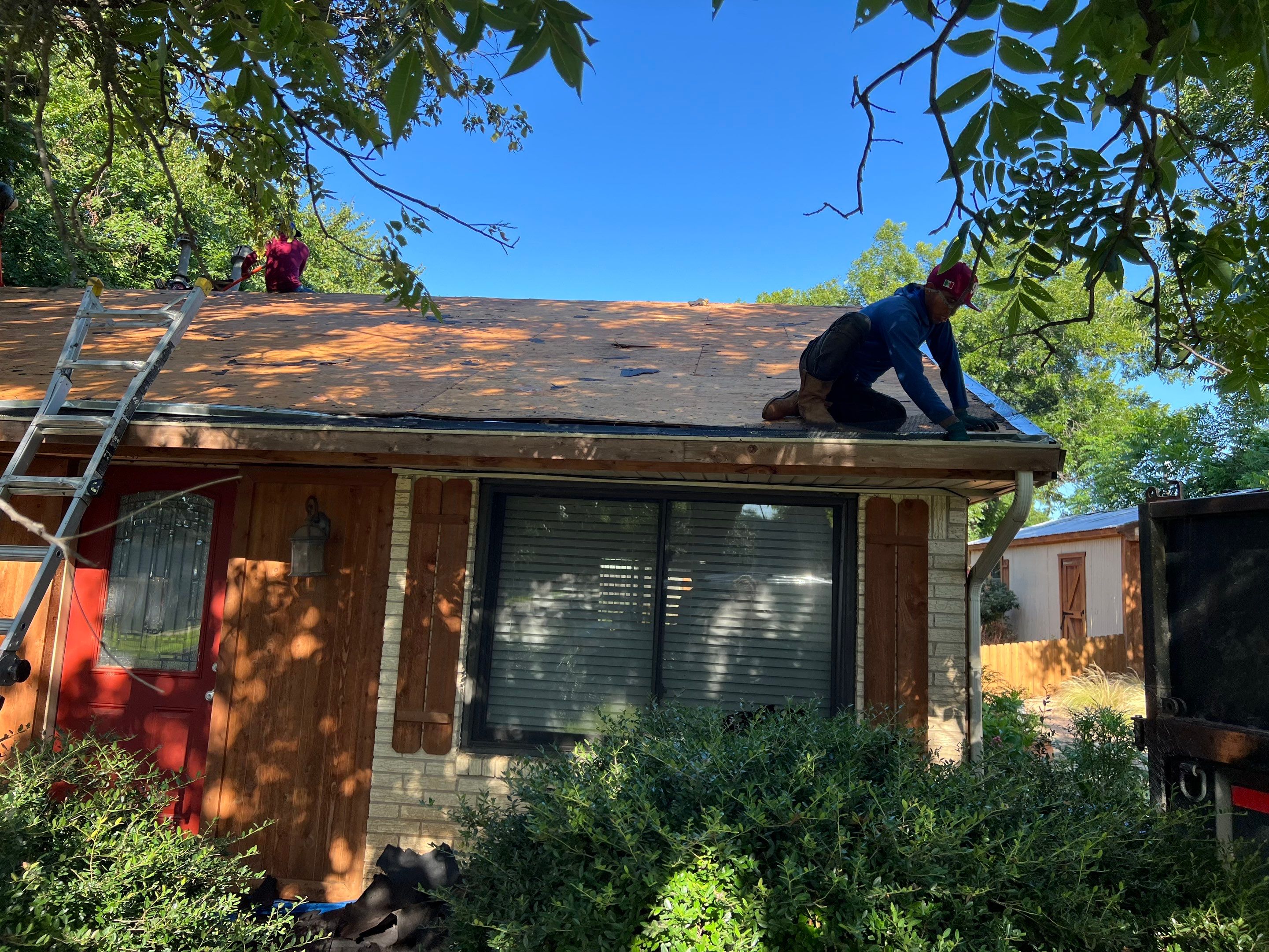 Project in Granbury by Lonestar Roofing and Restoration LLC.