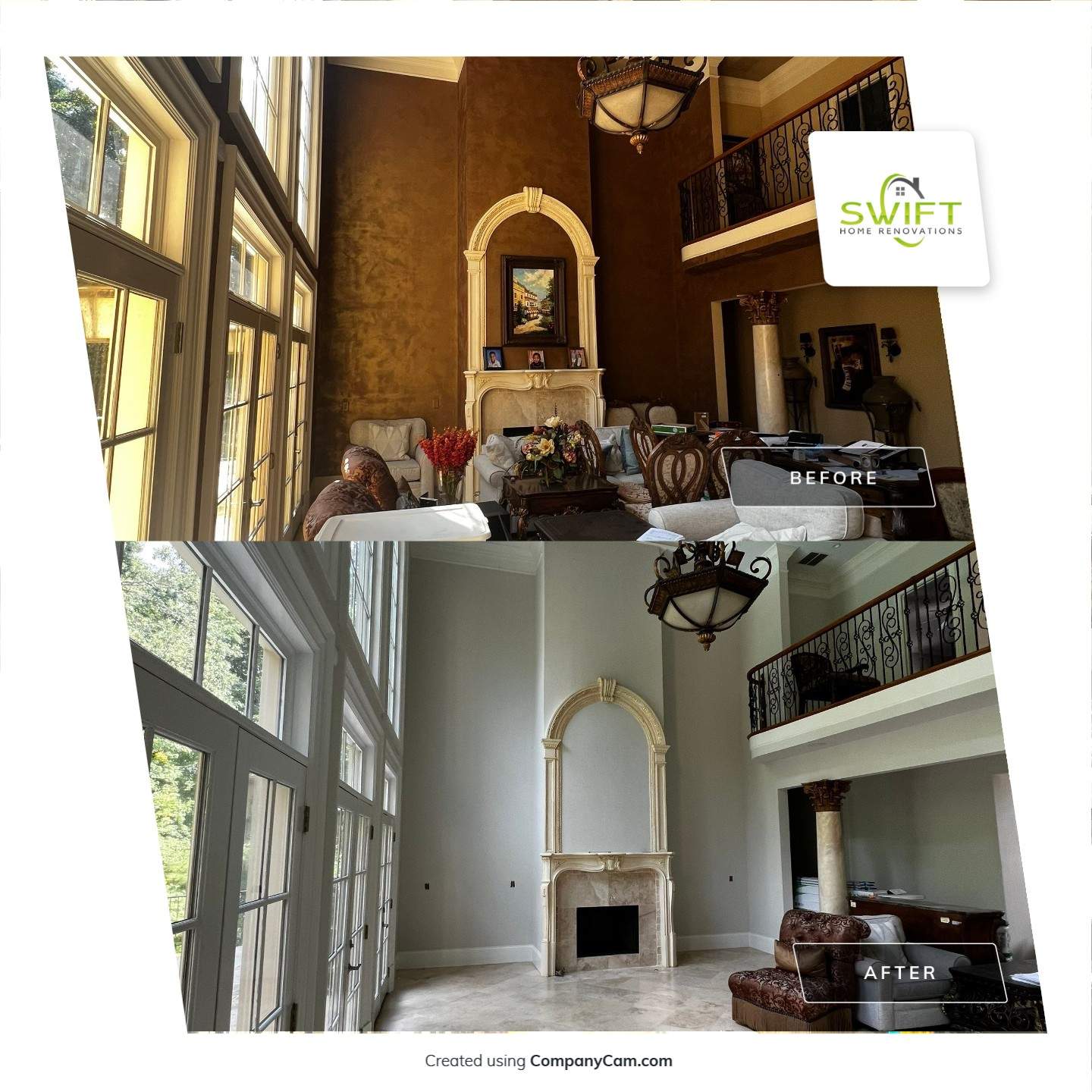 Whole-Home Interior Painting and Color Refresh in Duluth by Swift Home Renovations