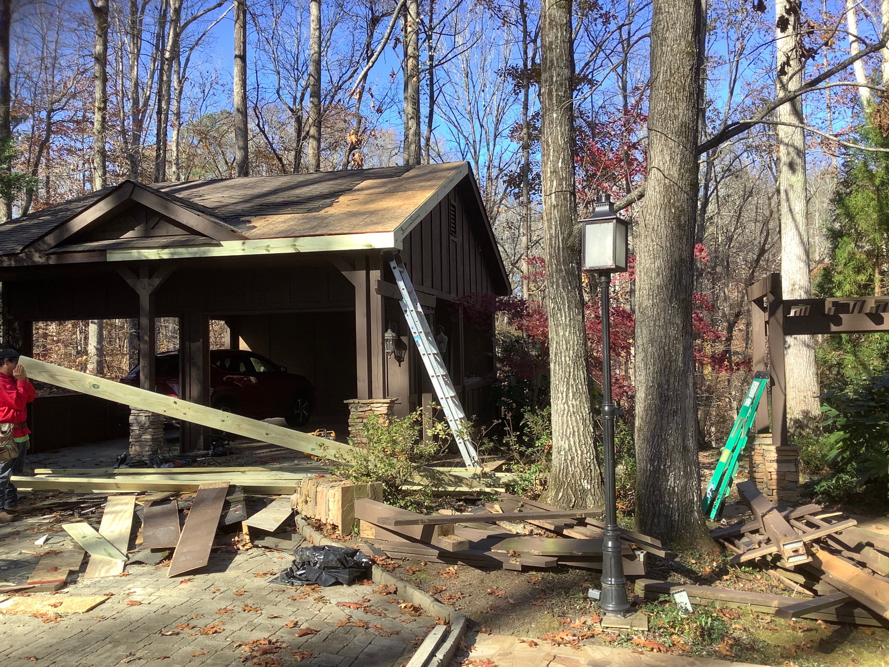 Woodstock Carport Restoration and Exterior Structural Repairs by Swift Home Renovations