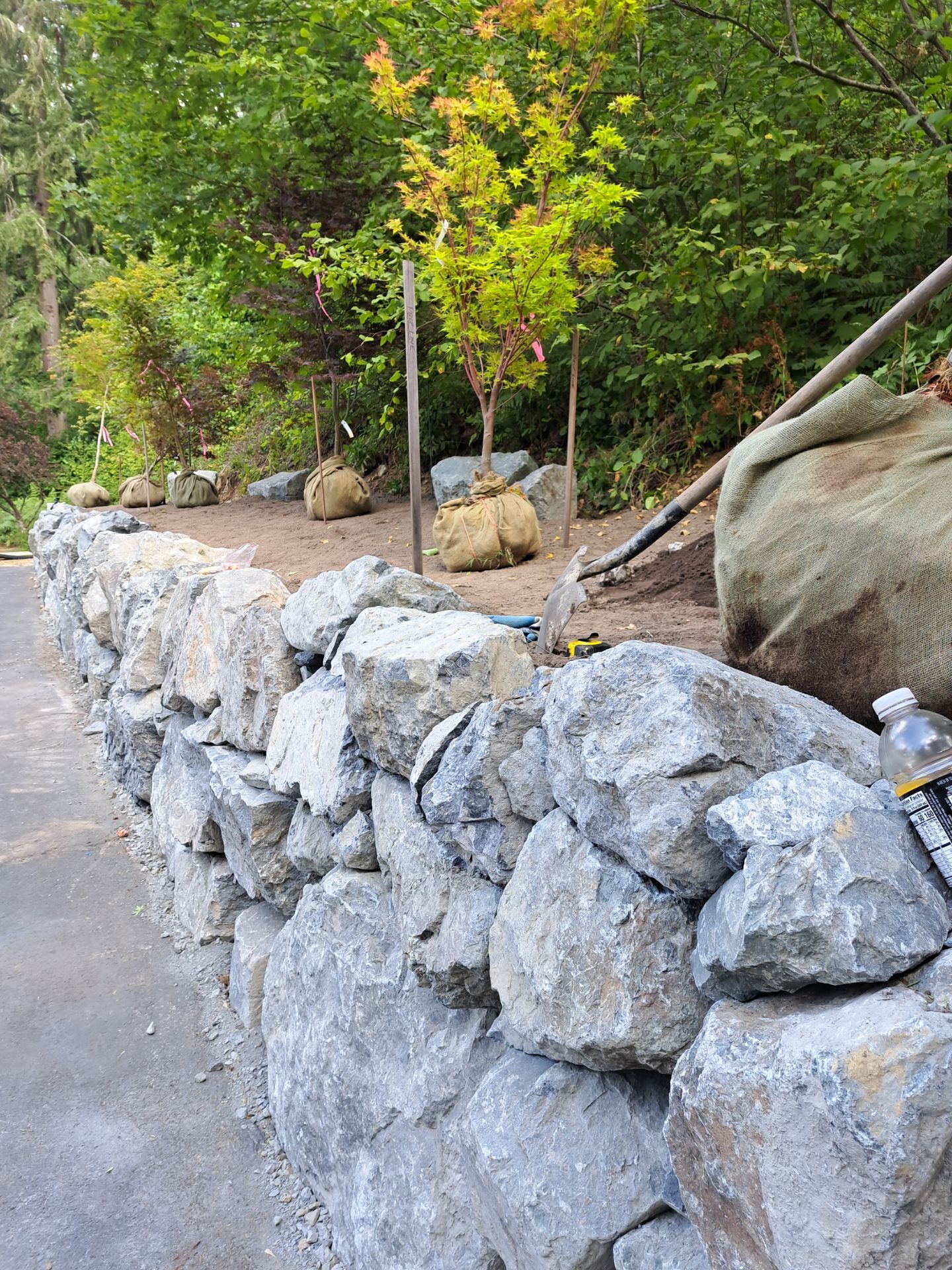 Jim | Rockery Wall, Landscaping, Road Repair & Sealcoating by Jireh Asphalt & Concrete Inc 
