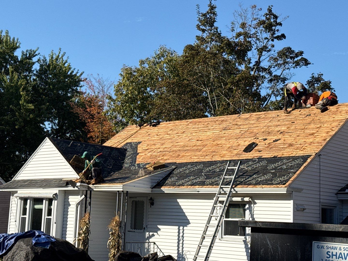Complete Roof Replacement with GAF Pewter Gray HDZ™ Shingles, VELUX Skylights & New Gutters by Sensible Home Solutions