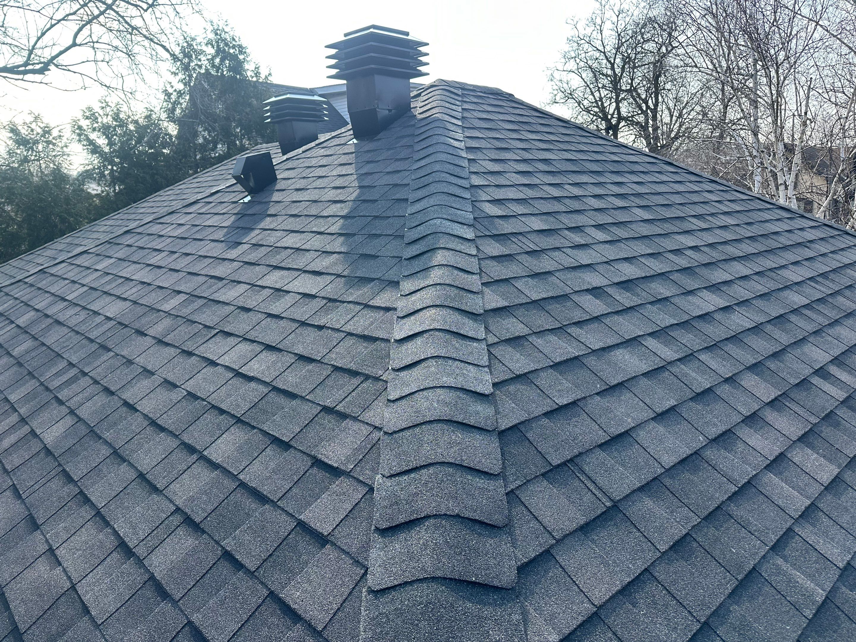 Project in Hamilton by The Roofing Crew