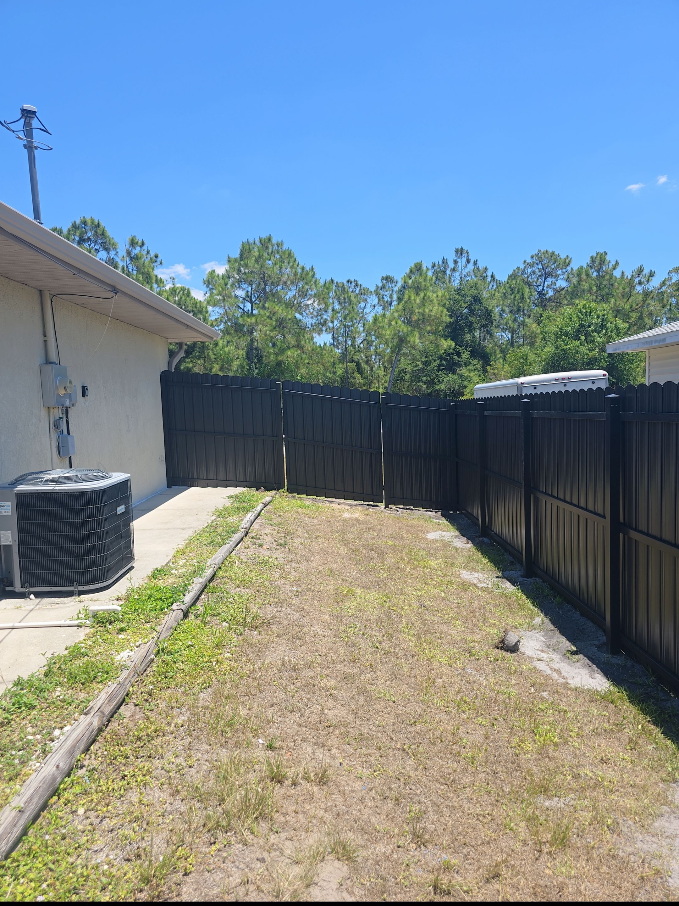 Bronze Metal Privacy in North Port by True Fence LLC