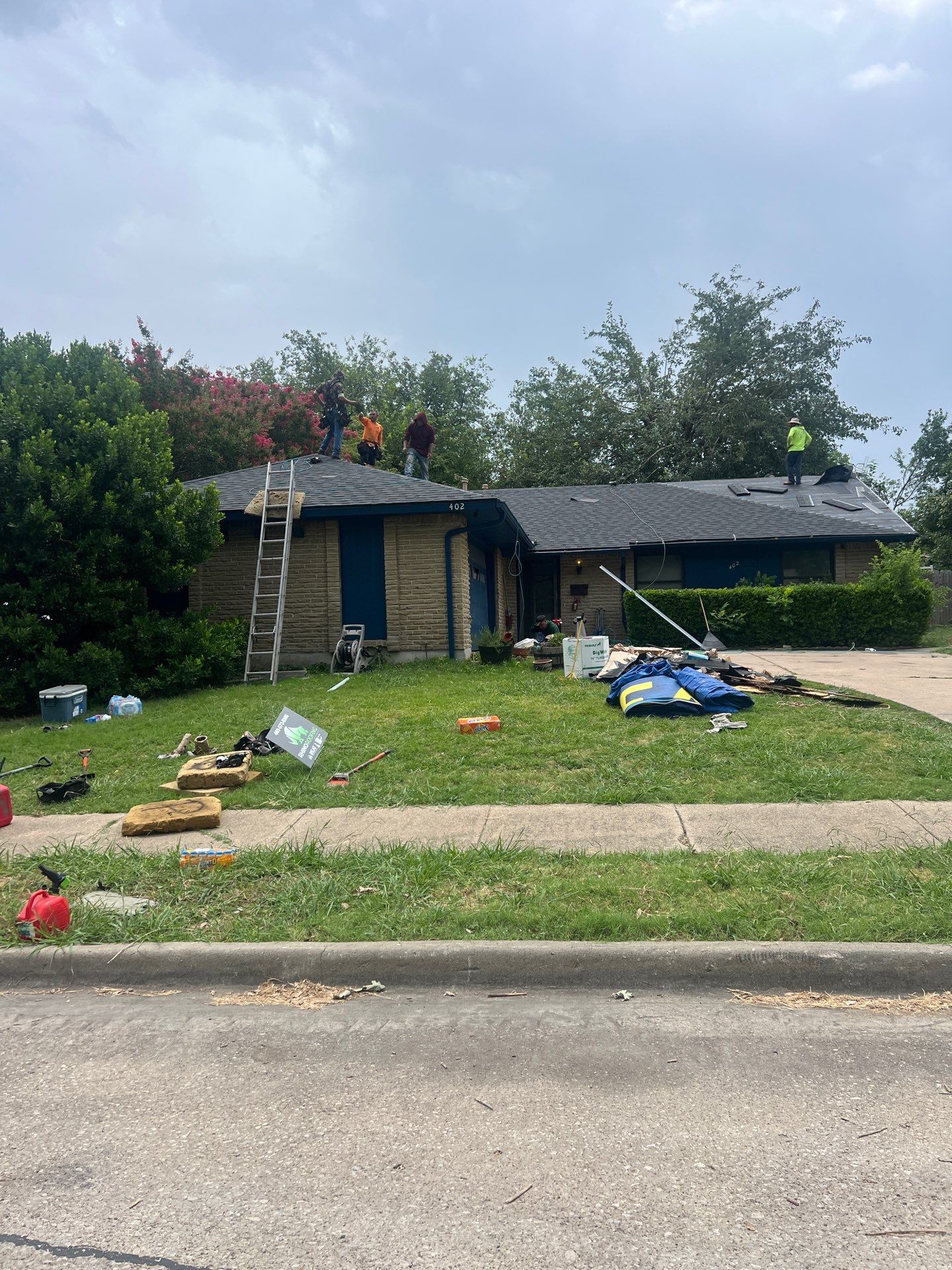 Project in Garland by Rhino Roofing and General Contracting, LLC