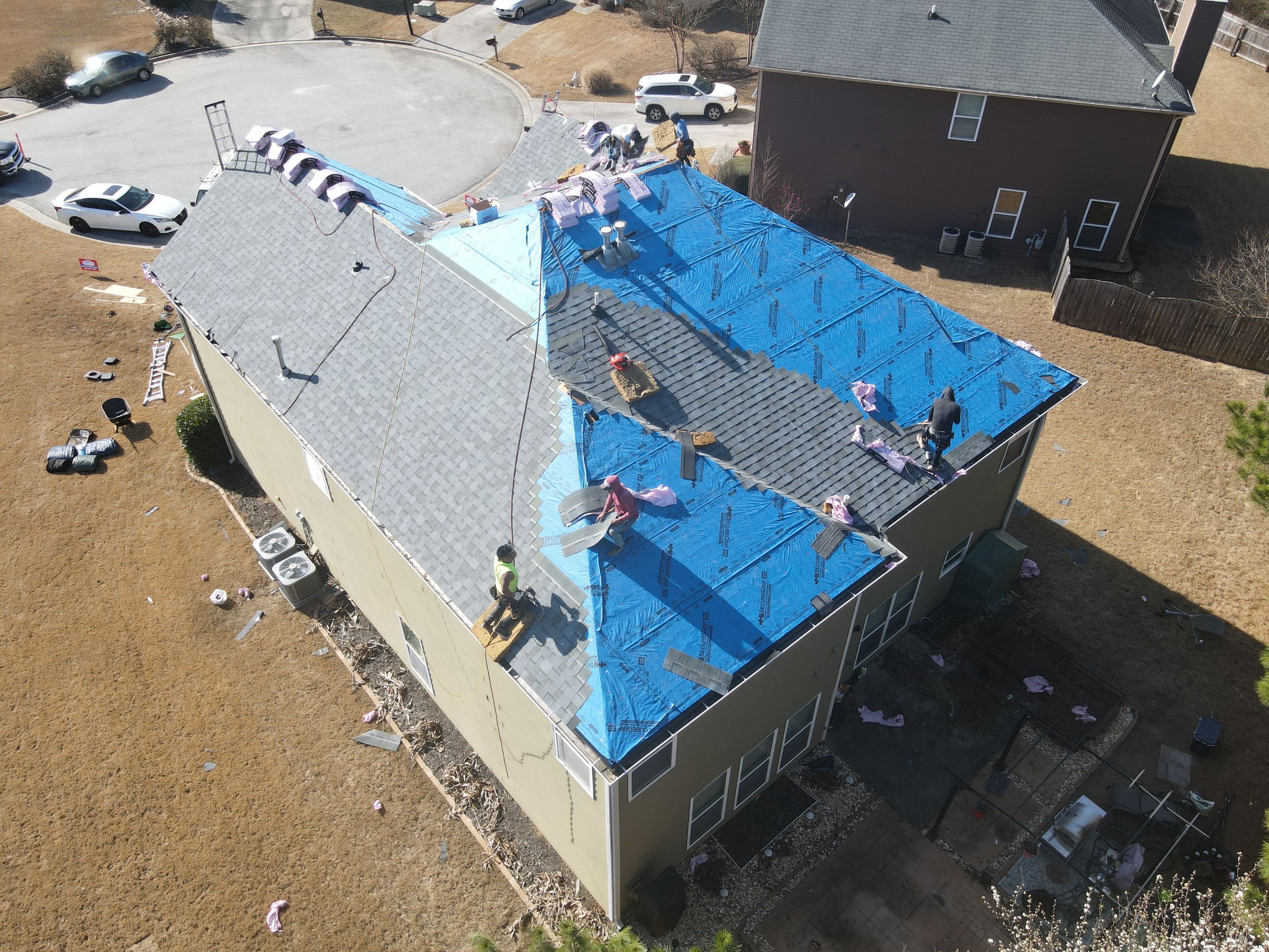 Duration TruDef Quarry Gray Residential Roofing Installation by Inspector Roofing and Restoration