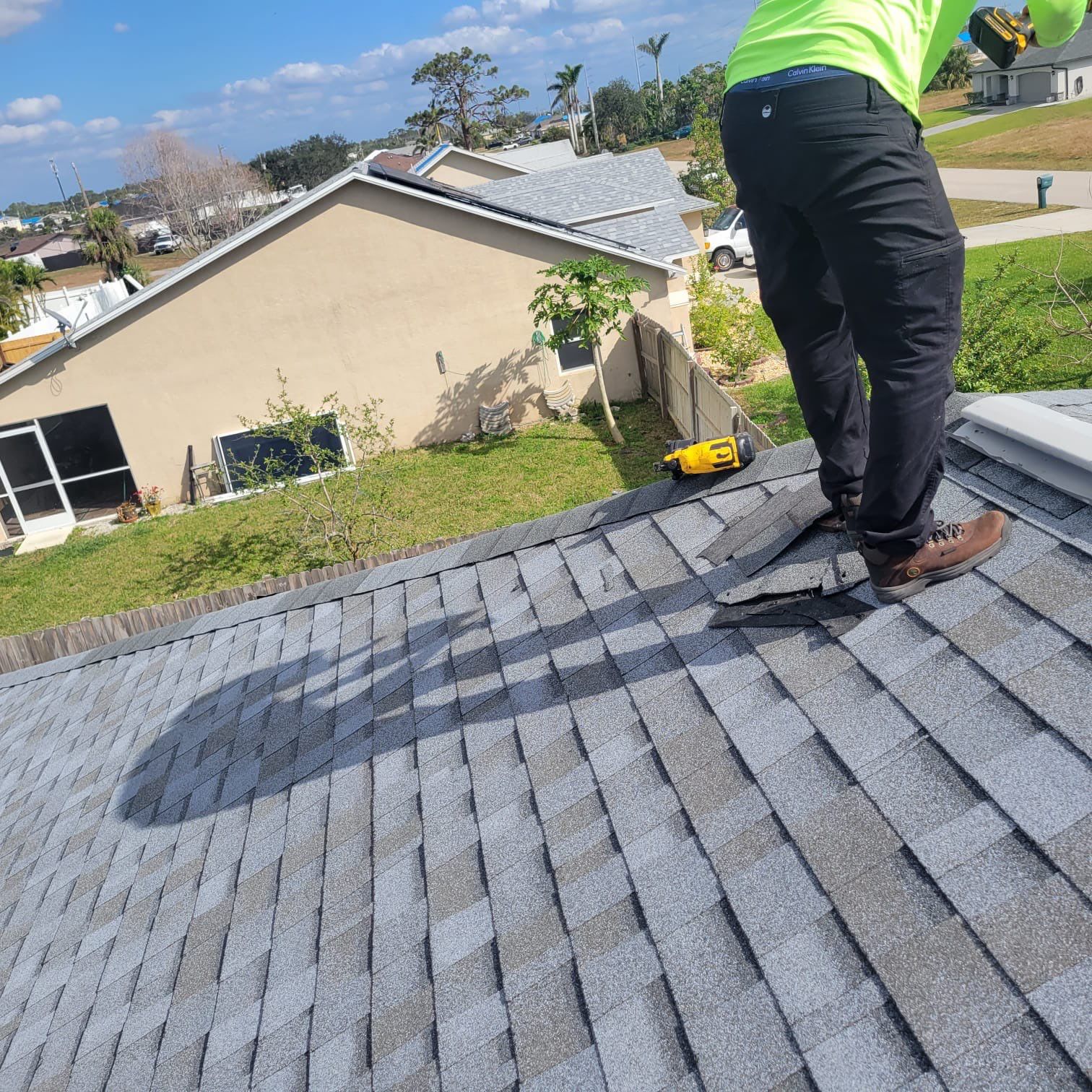 Residential Roofing Repair using Owens Corning Duration Shingles by Four Peaks Roofing