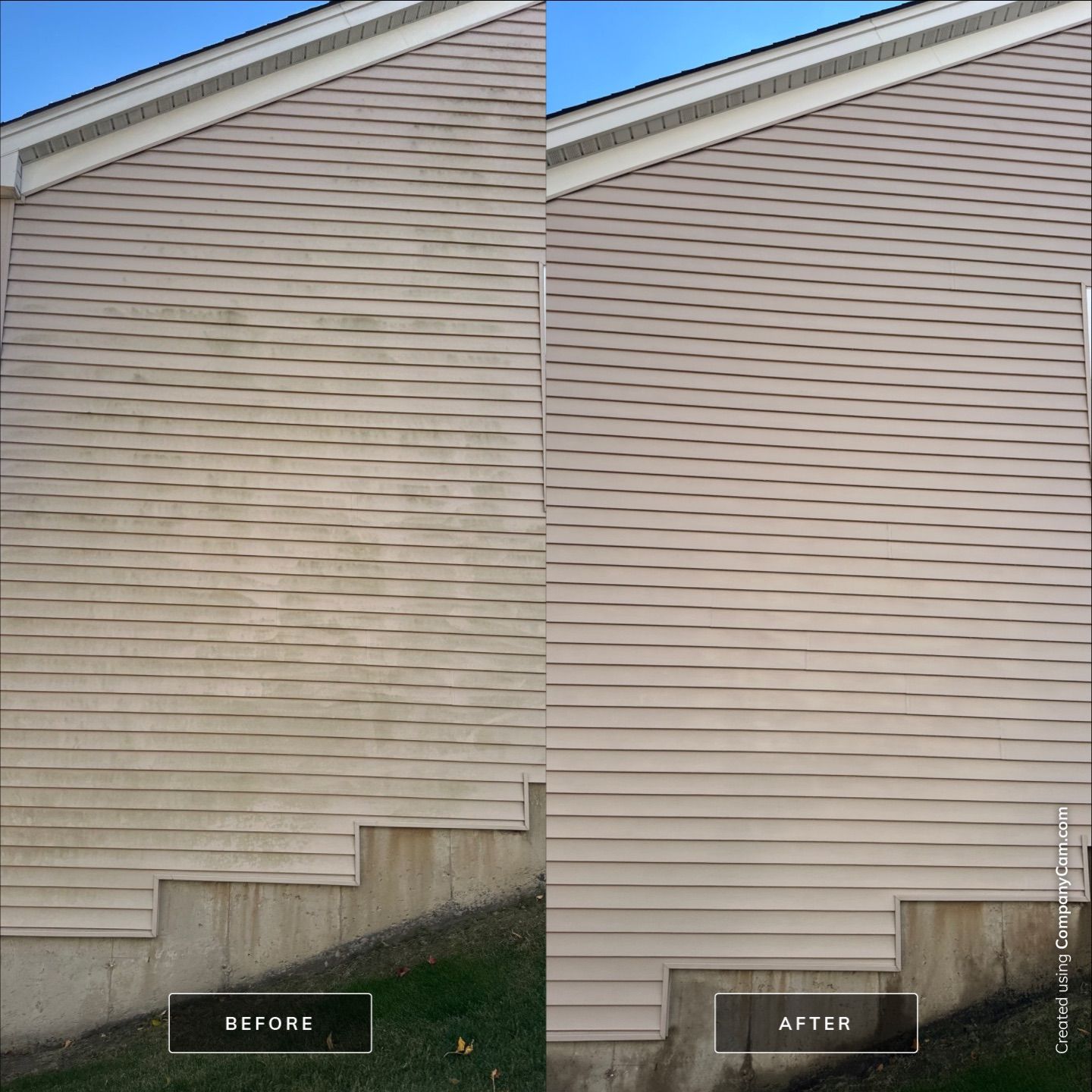 Project in Lake Villa by Simmons Power & Soft Washing