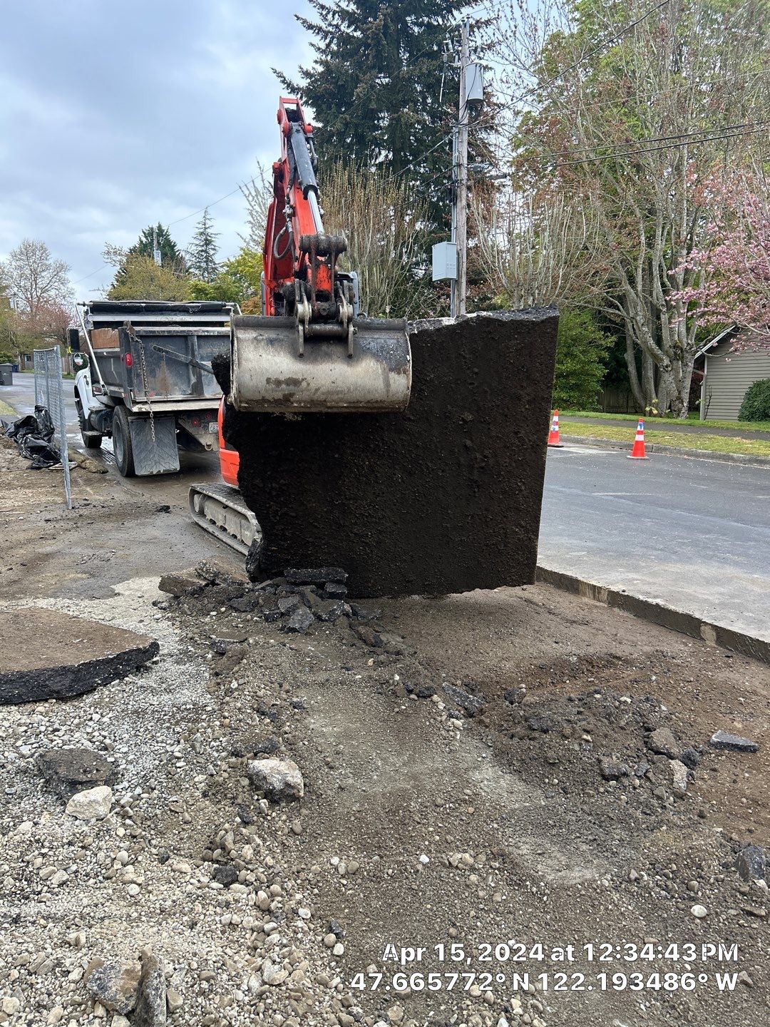 Thomas Custom Homes Development  by Jireh Asphalt & Concrete Inc 