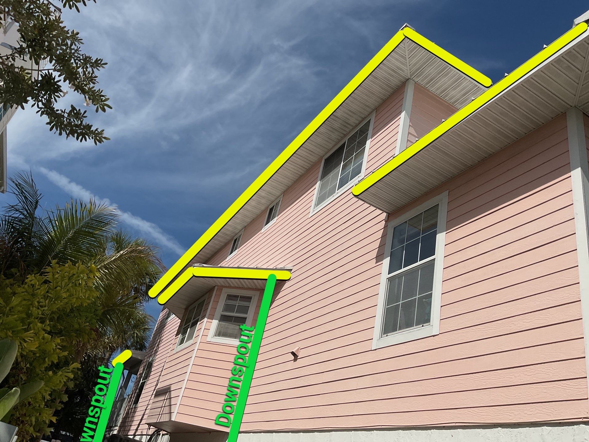 Downspout Extension Project in Anna Maria by Gutter Professors