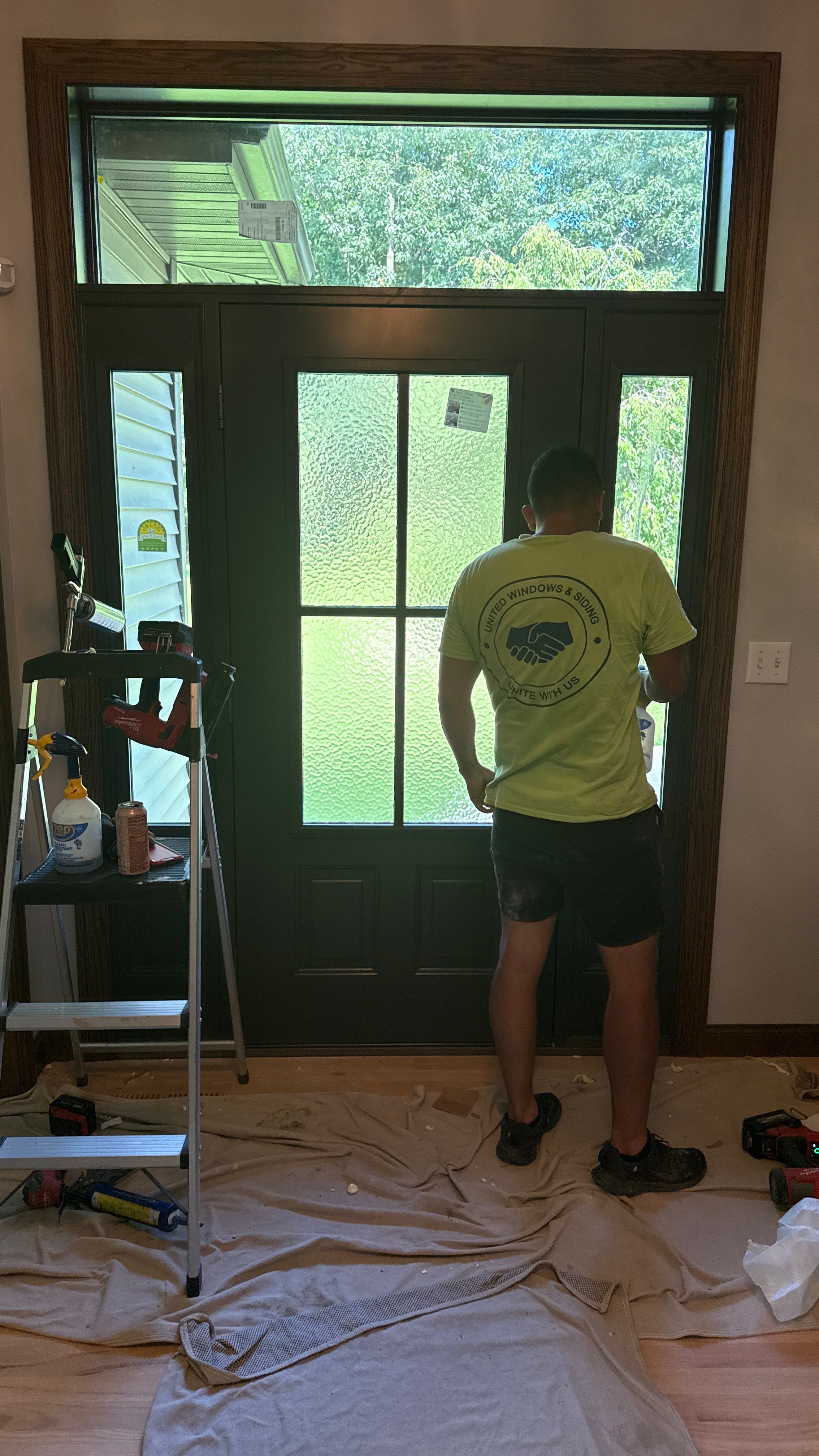 Stylish Upgrade with Pella Lifestyle Series Windows, Patio Door & Entry Doors by United Windows and Siding LLC