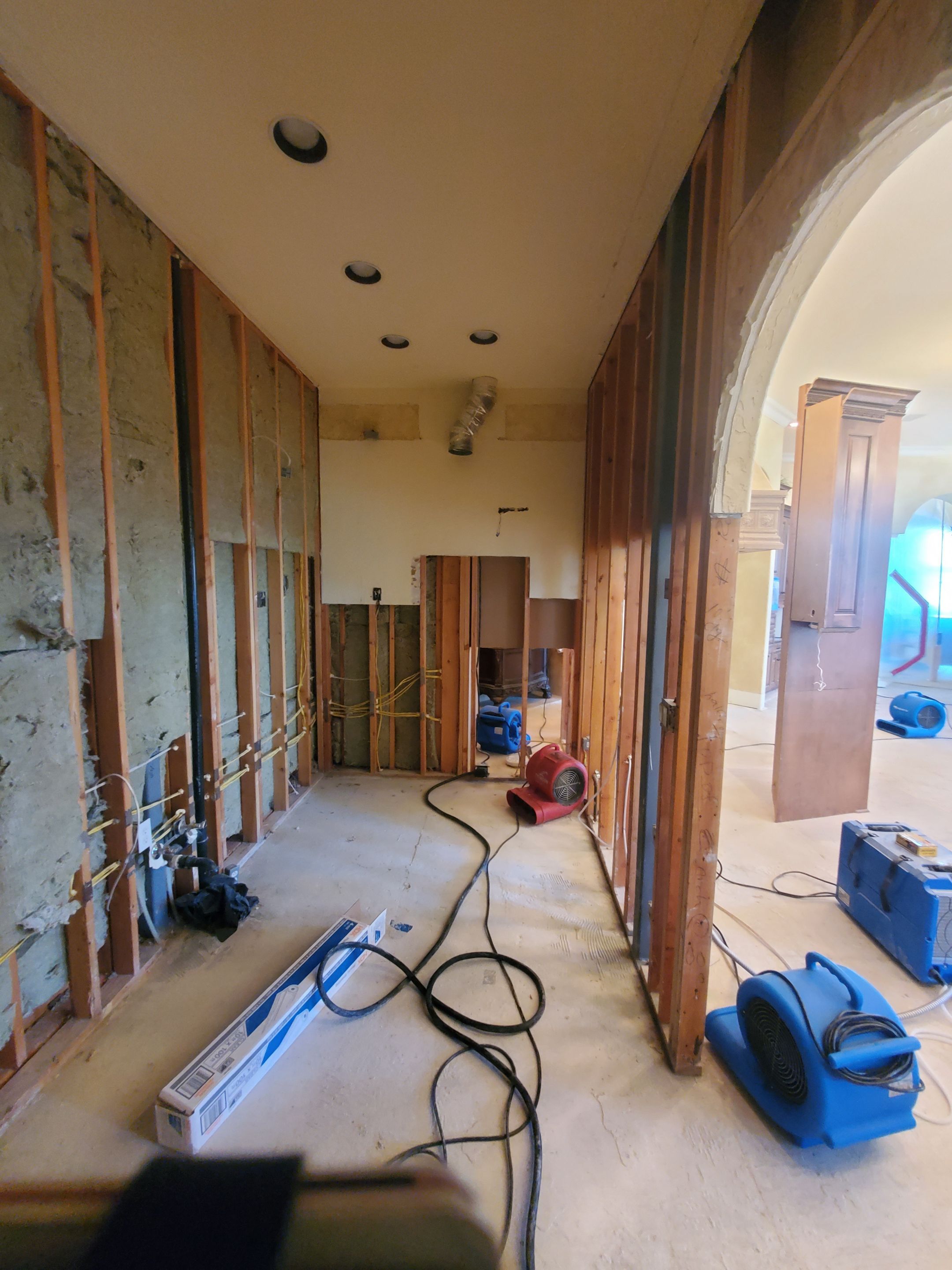 Property Affected by Severe Water Damage by Construction Now LLC