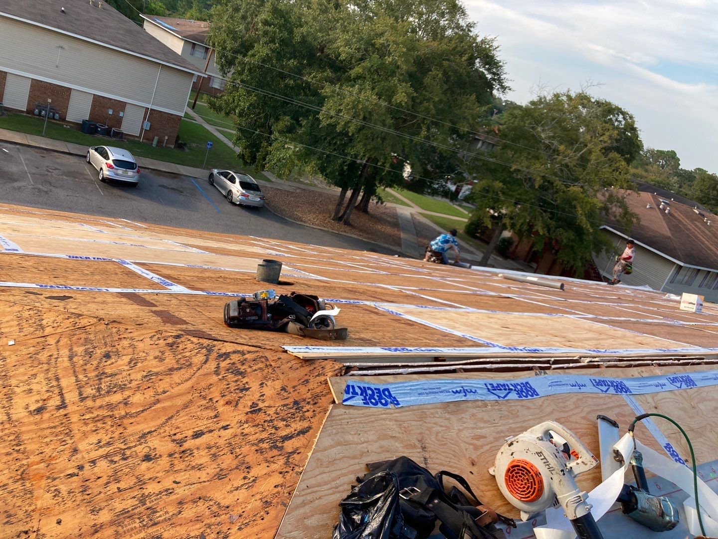 Residential Roofing Installation using Roof Replacement by American Roofing & Construction LLC