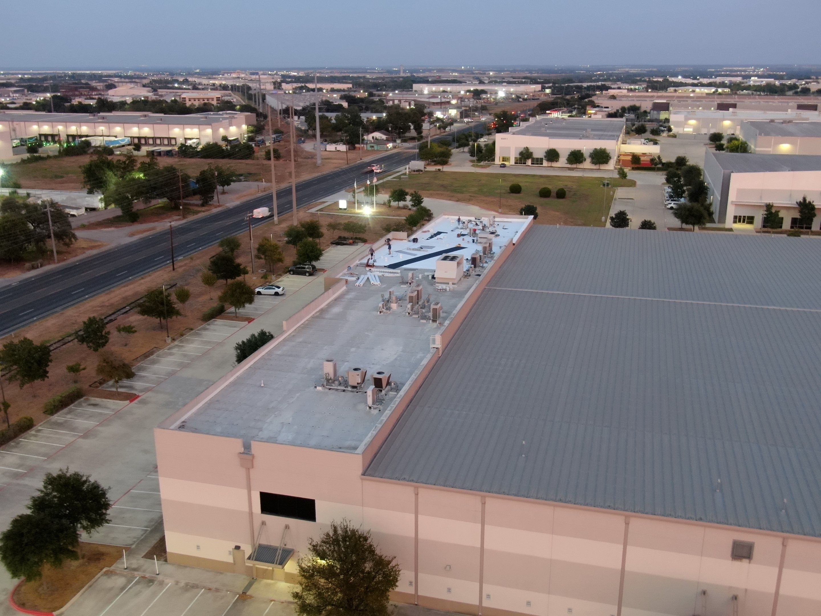 Commercial TPO Project - Austin Texas by Hartland Roofing & Construction
