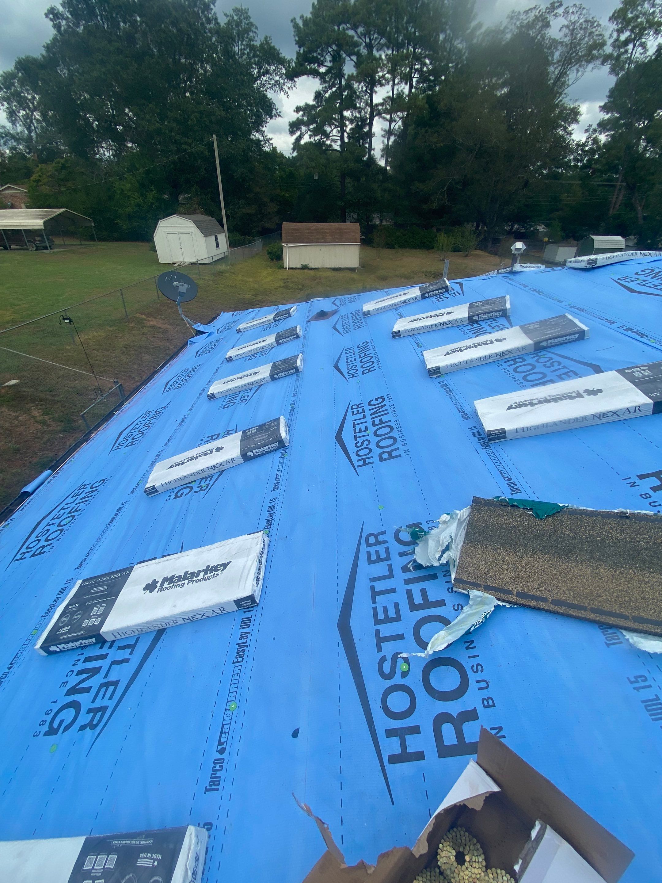 Residential Roofing Repair using Malarkey Highlander by Hostetler Roofing
