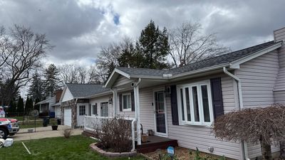 Roof Replacement using CertainTeed Landmark Pewter