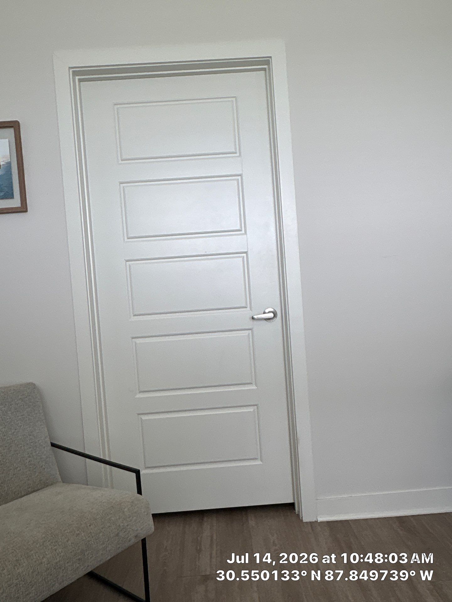 Fairhope Interior Renovation Featuring Vinyl Plank Flooring and New Doors by CompanyCam Sales Demo