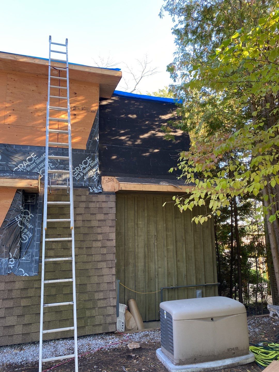 Residential Roofing Installation using 16" Standing Seam Panels by Jay Carter Roofing & Sheet Metal