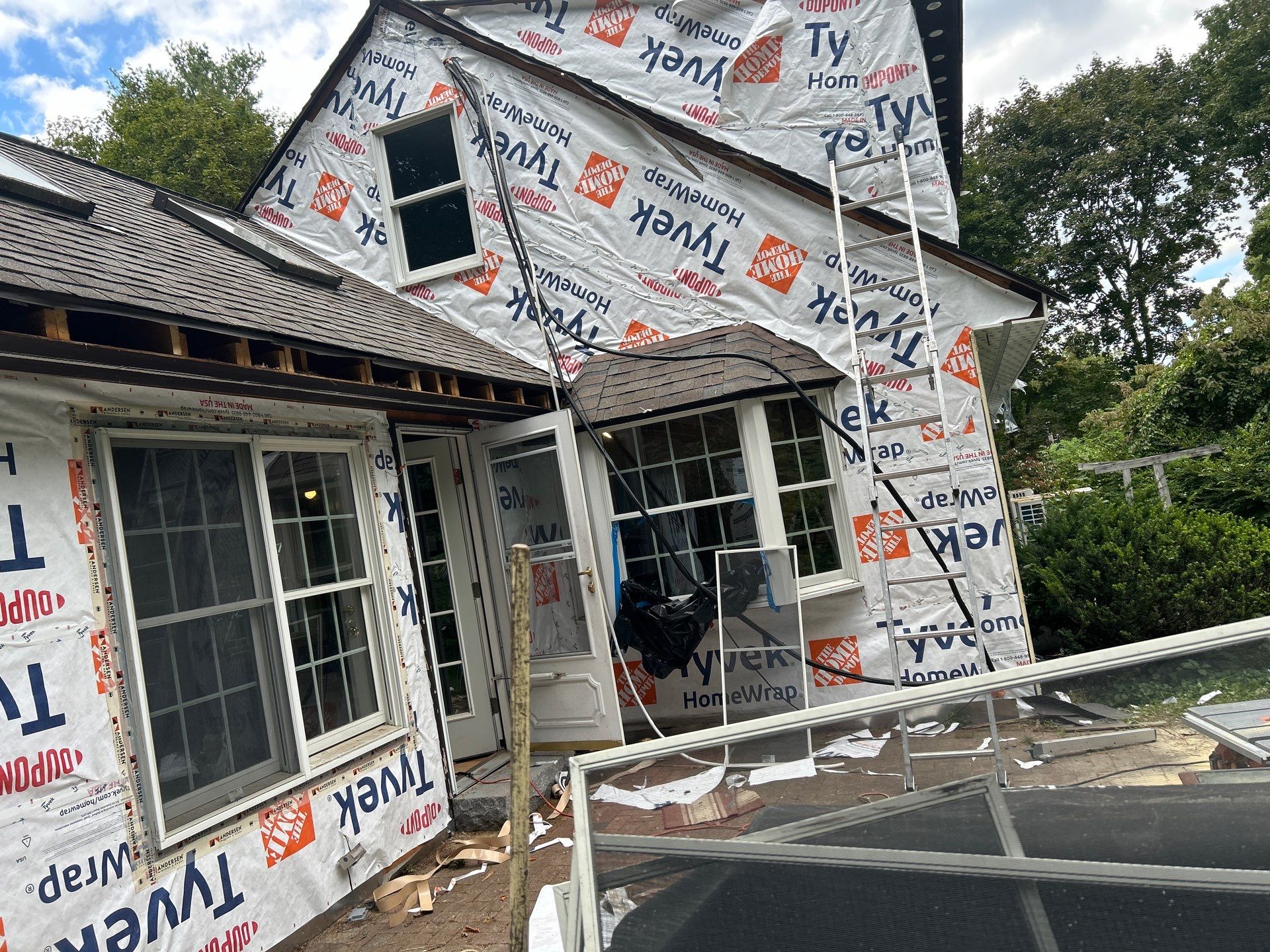 Complete exterior remodeling in Ashland, MA by UBrothers Construction