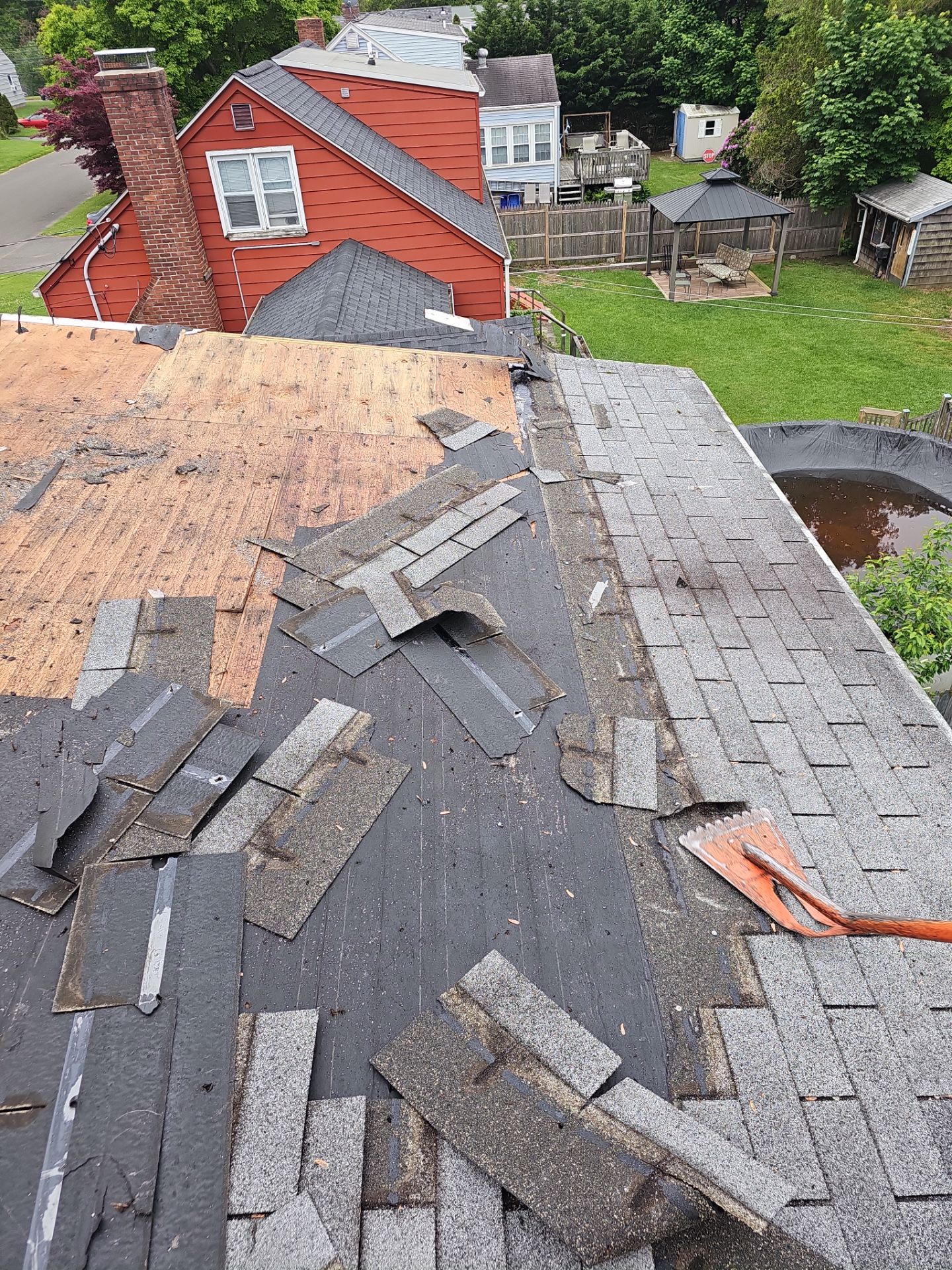 Residential Roofing Installation using Tamko Titan XT - Virginia Slate by A Plus Exterior