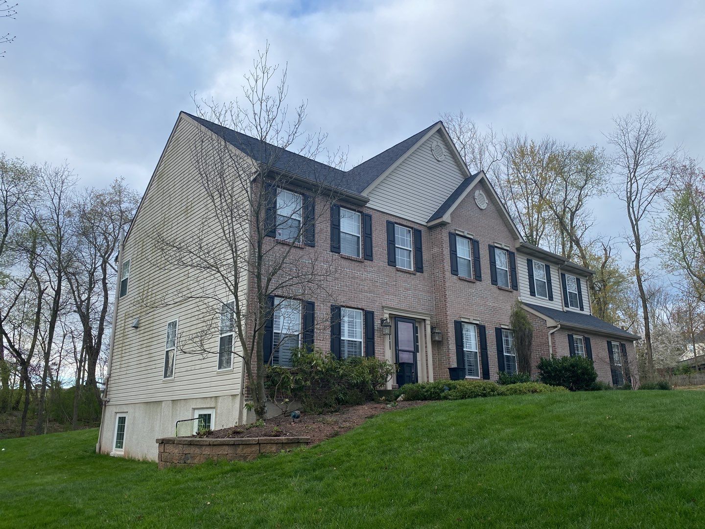 Roofing Installation using CertainTeed Landmark - Moire Black by Storm Guard of Ches-Mont PA