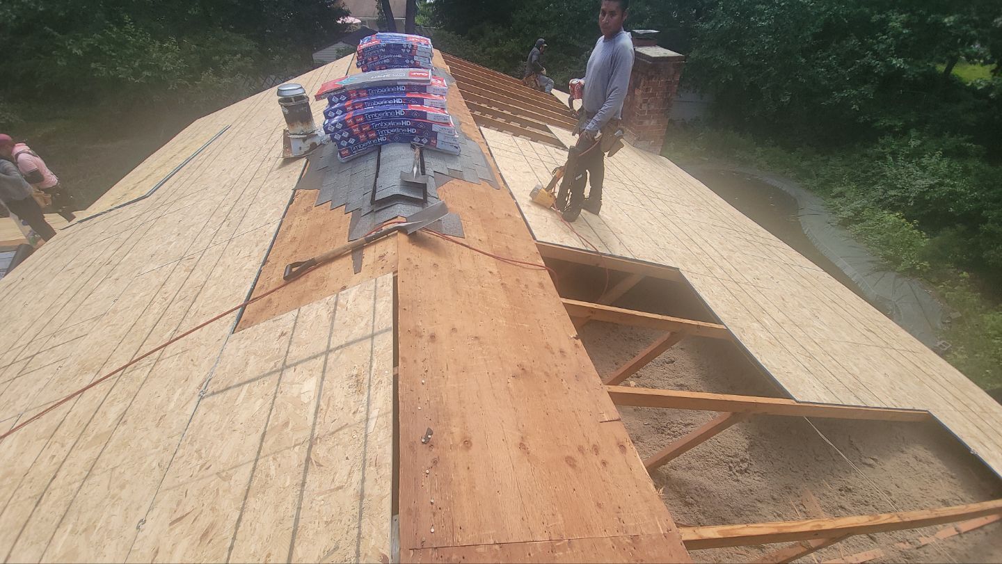 Roof Installation using GAF Timberline HDZ by ExteriorPros