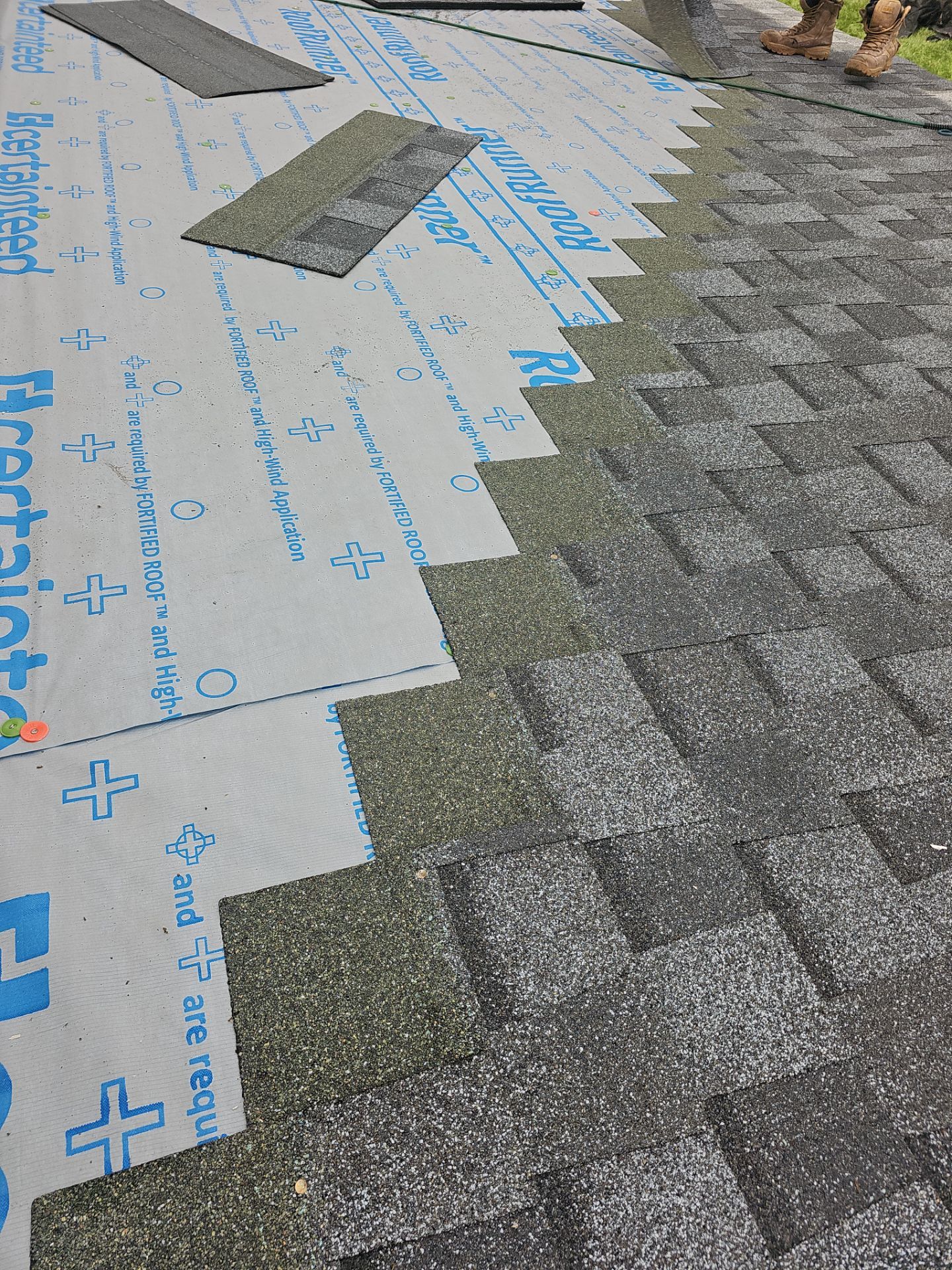 Roof Replacement - Asphalt and EPDM, Soffit, Gutters, Pine  by Winchester Roofing