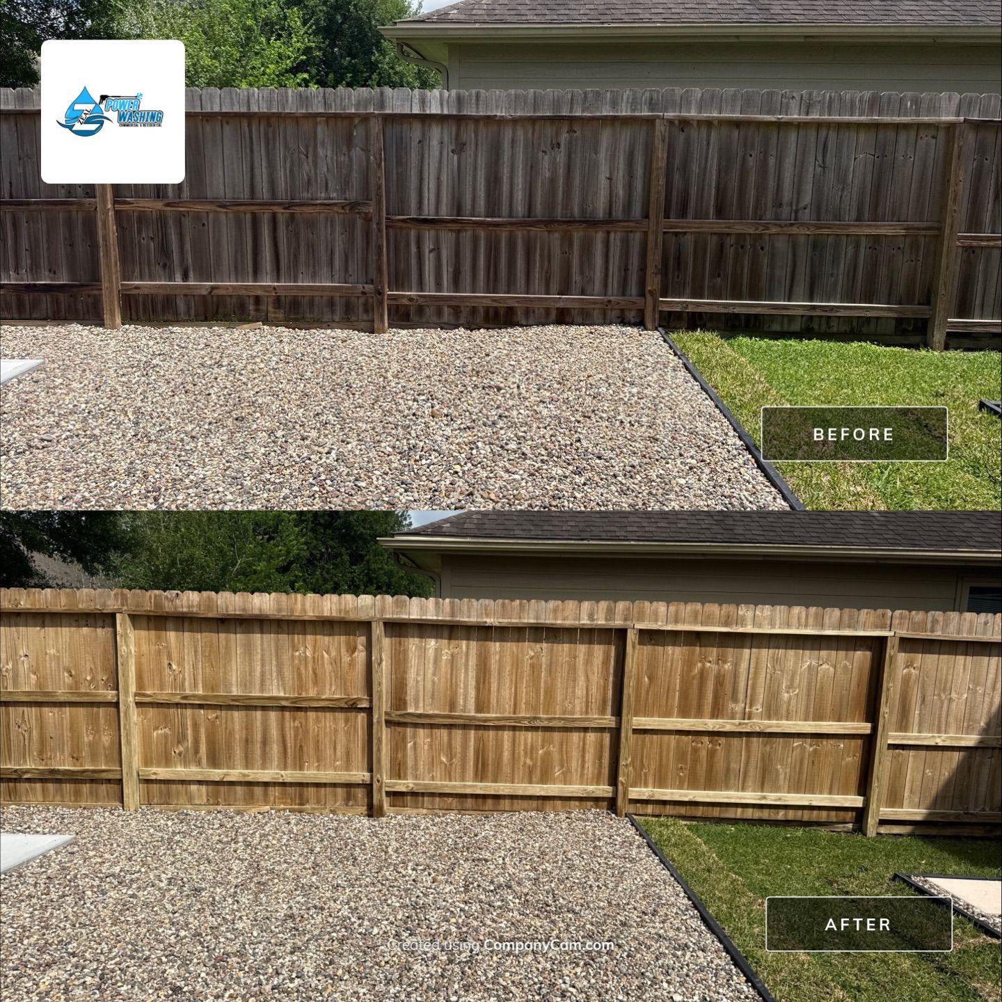 Night and day difference! by Zeal Power Washing